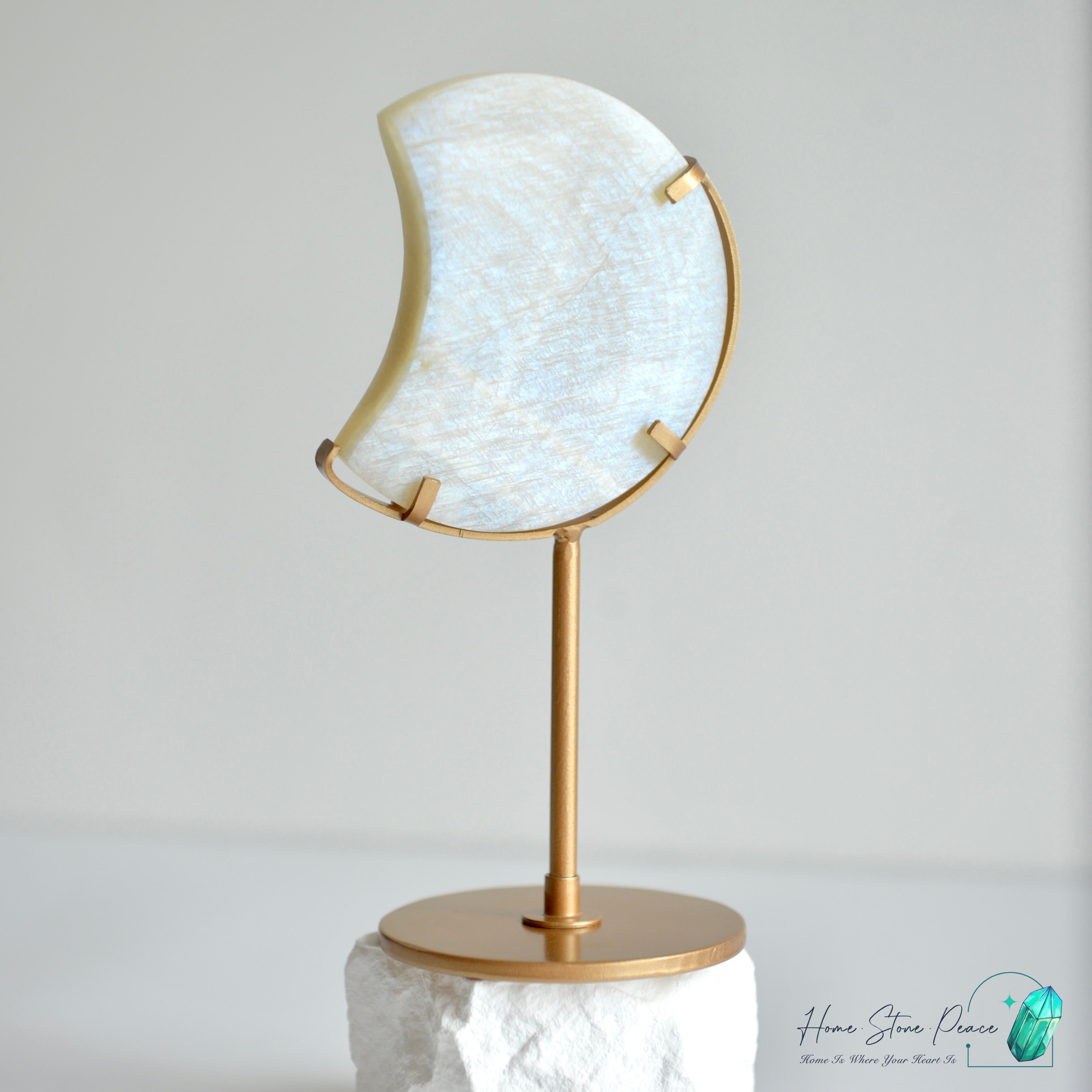 月亮石連座 Moonstone with Stand