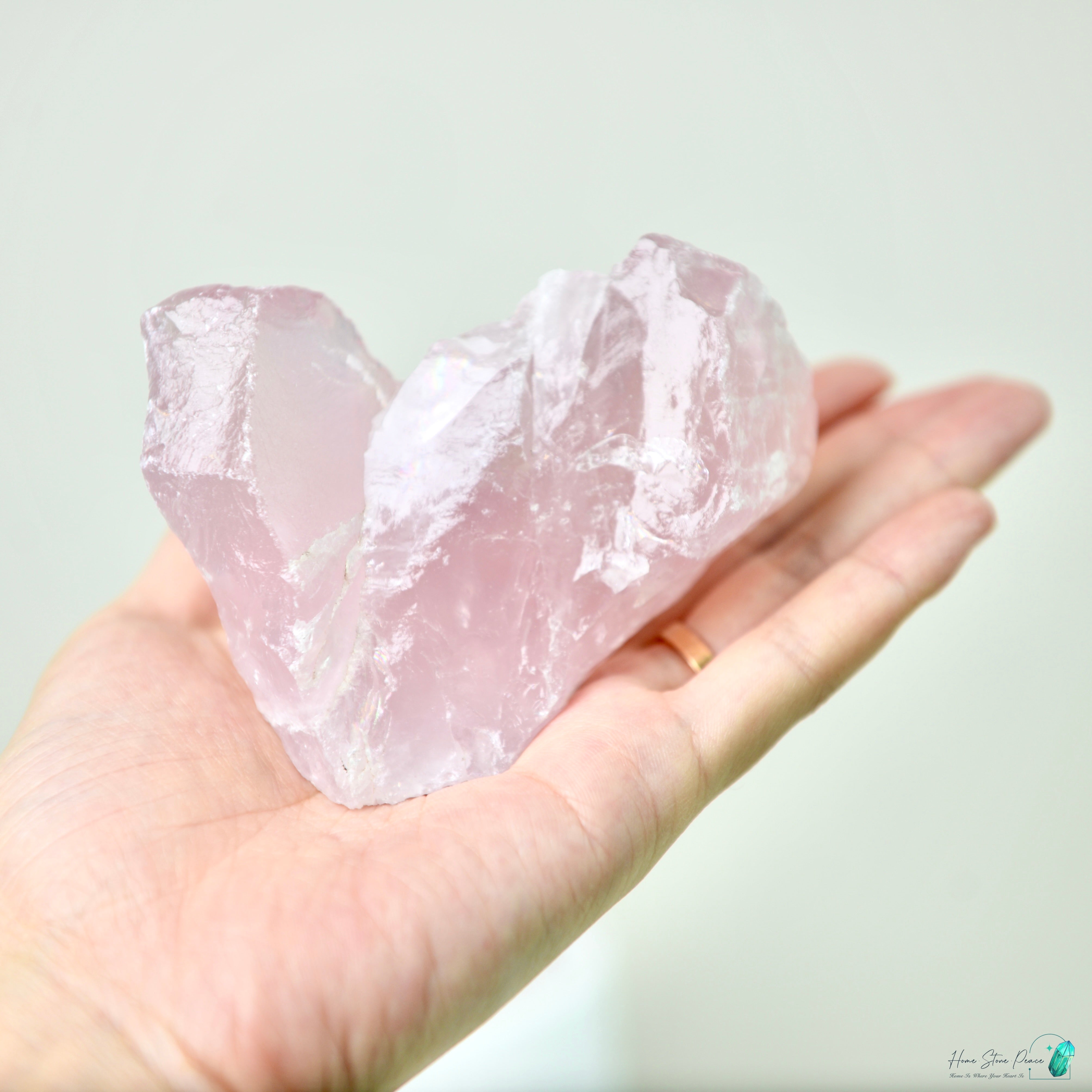 粉紅水晶原石 Rose Quartz Cluster