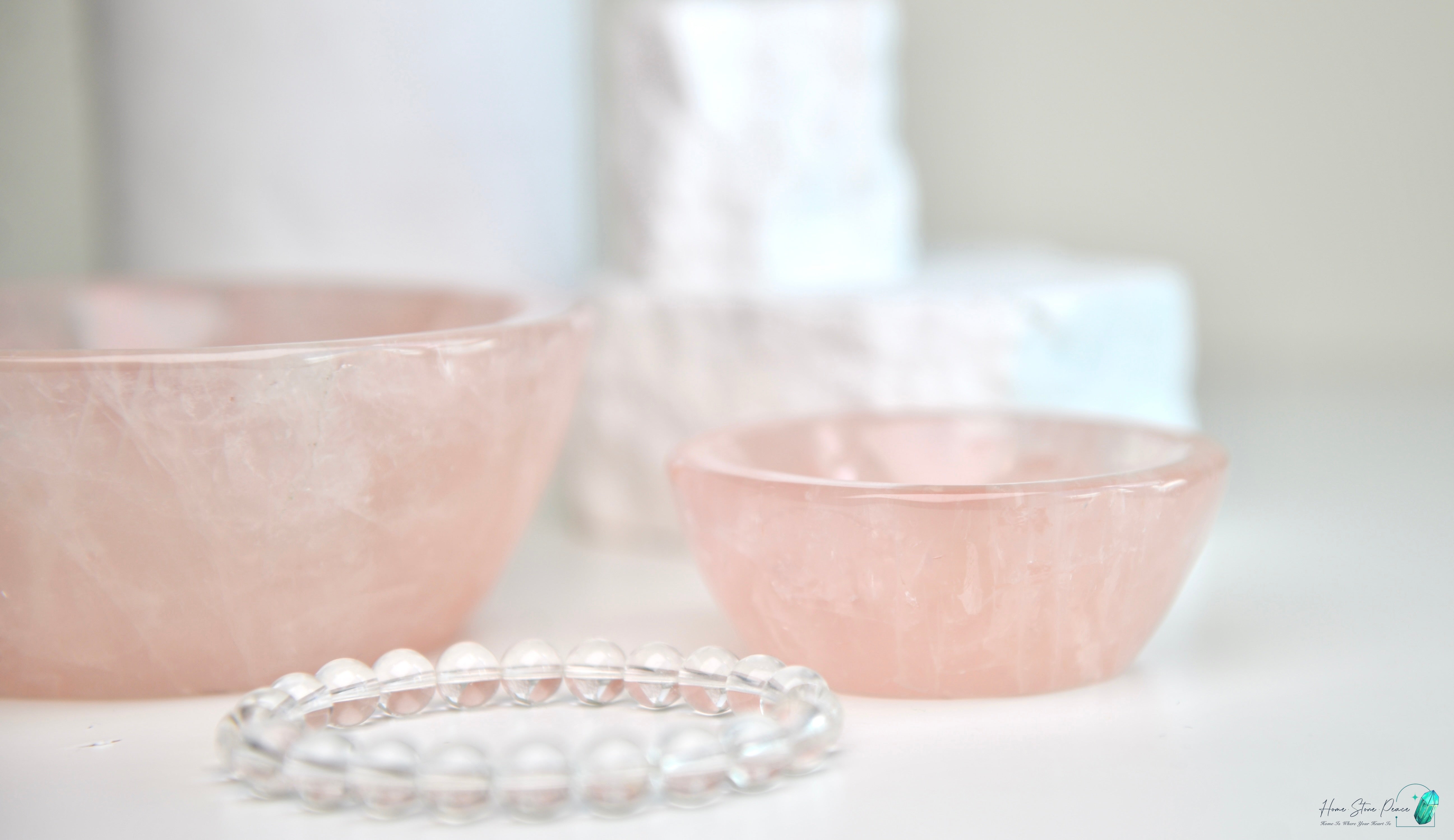 粉紅水晶碗 Rose Quartz Bowl