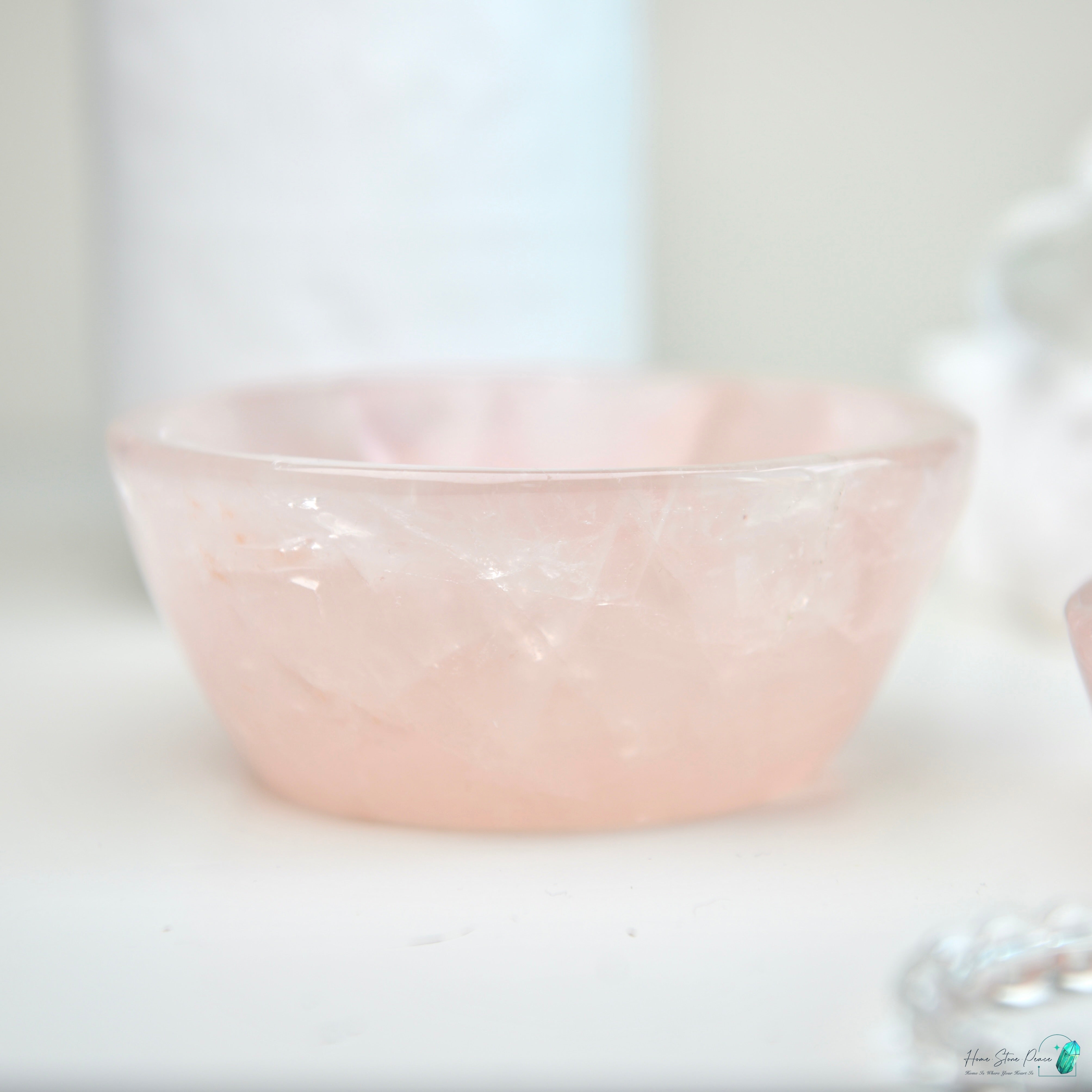 粉紅水晶碗 Rose Quartz Bowl