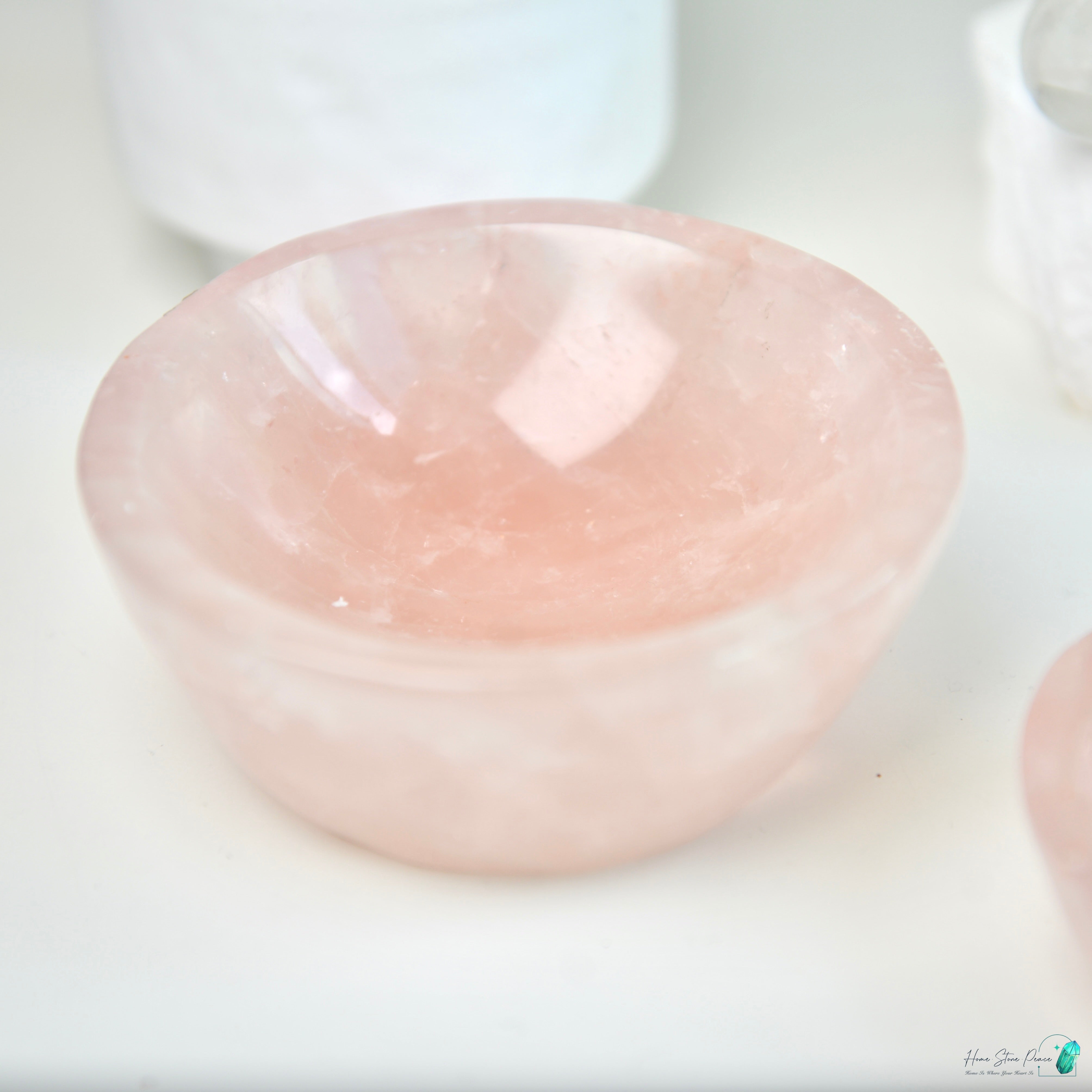 粉紅水晶碗 Rose Quartz Bowl