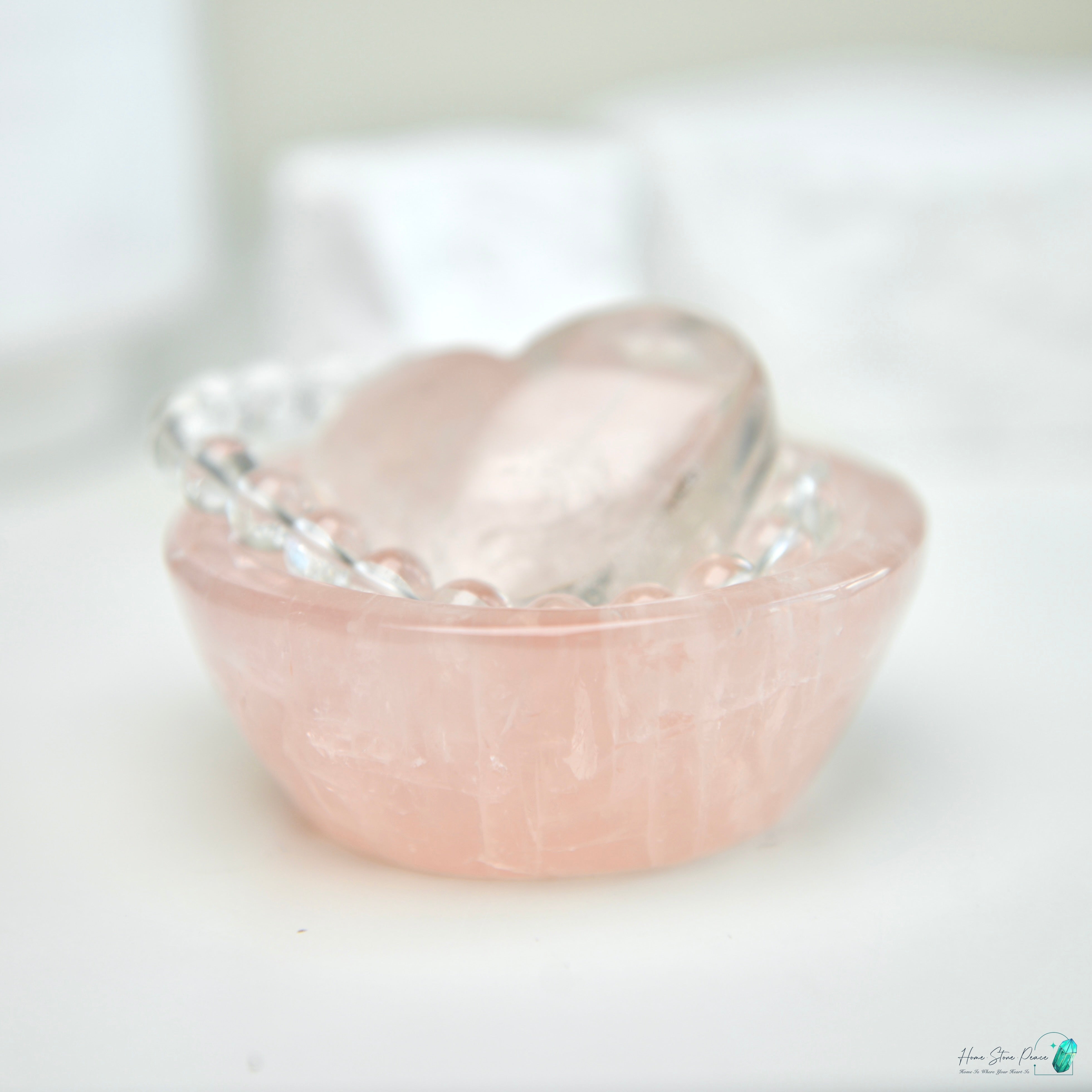 粉紅水晶碗 Rose Quartz Bowl
