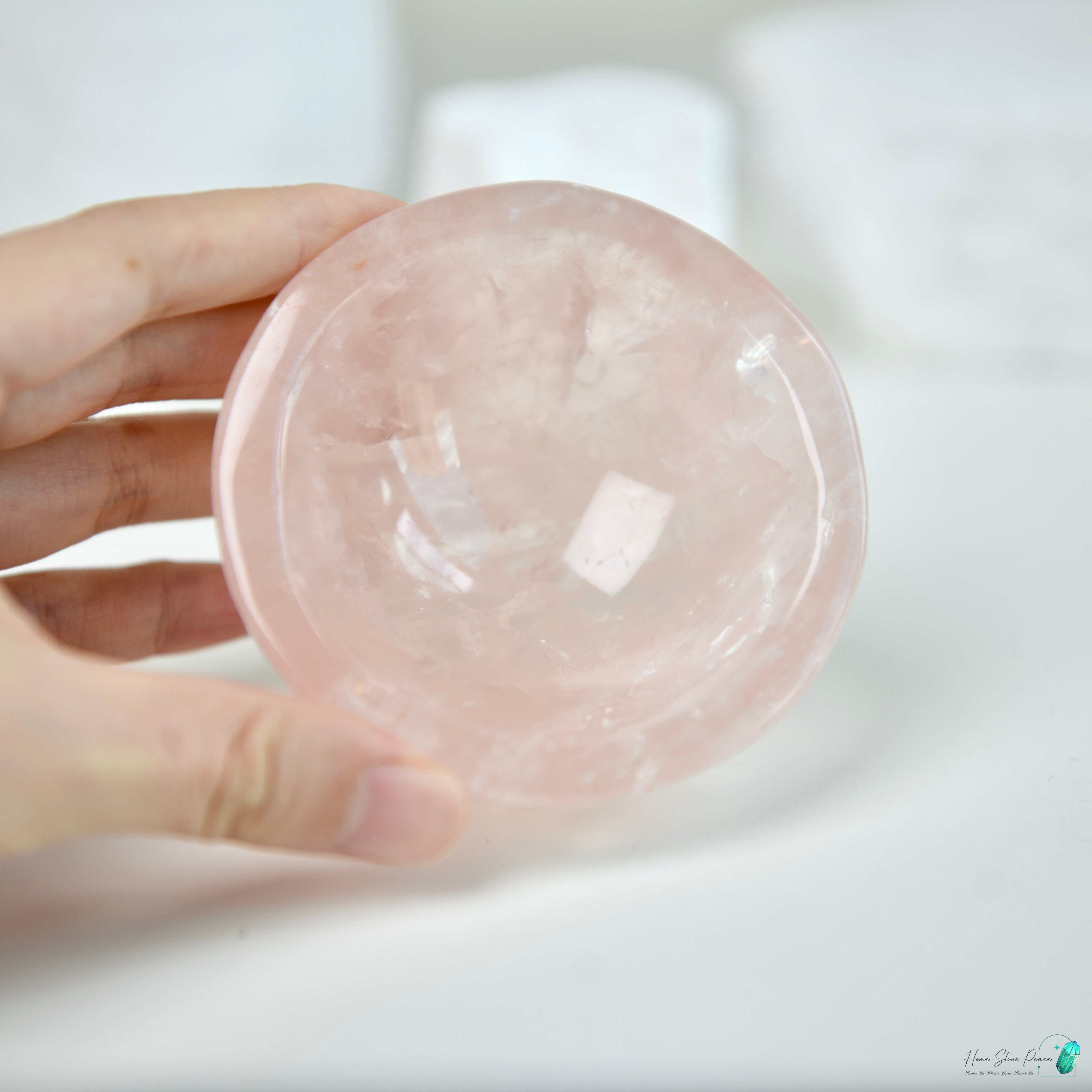 粉紅水晶碗 Rose Quartz Bowl