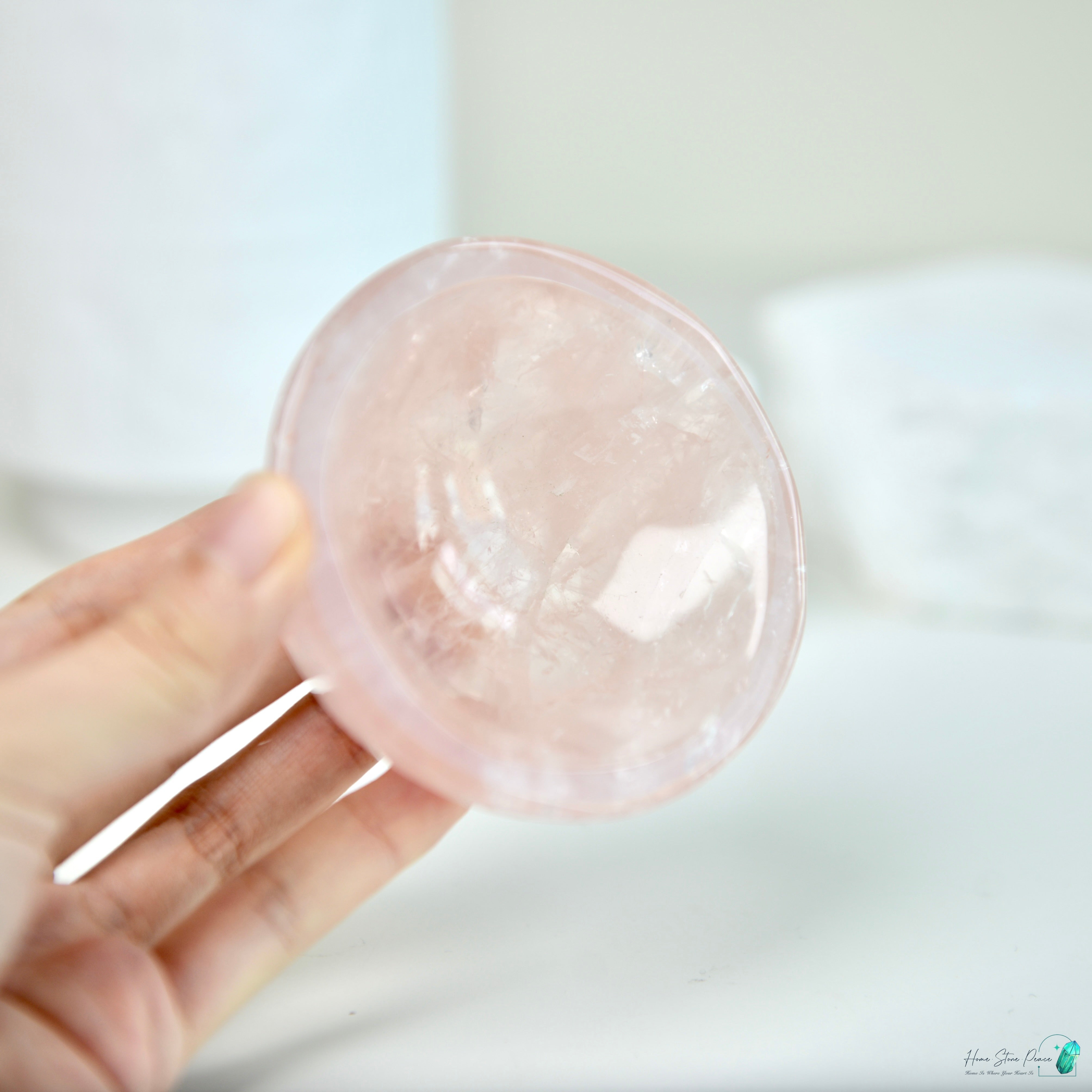 粉紅水晶碗 Rose Quartz Bowl