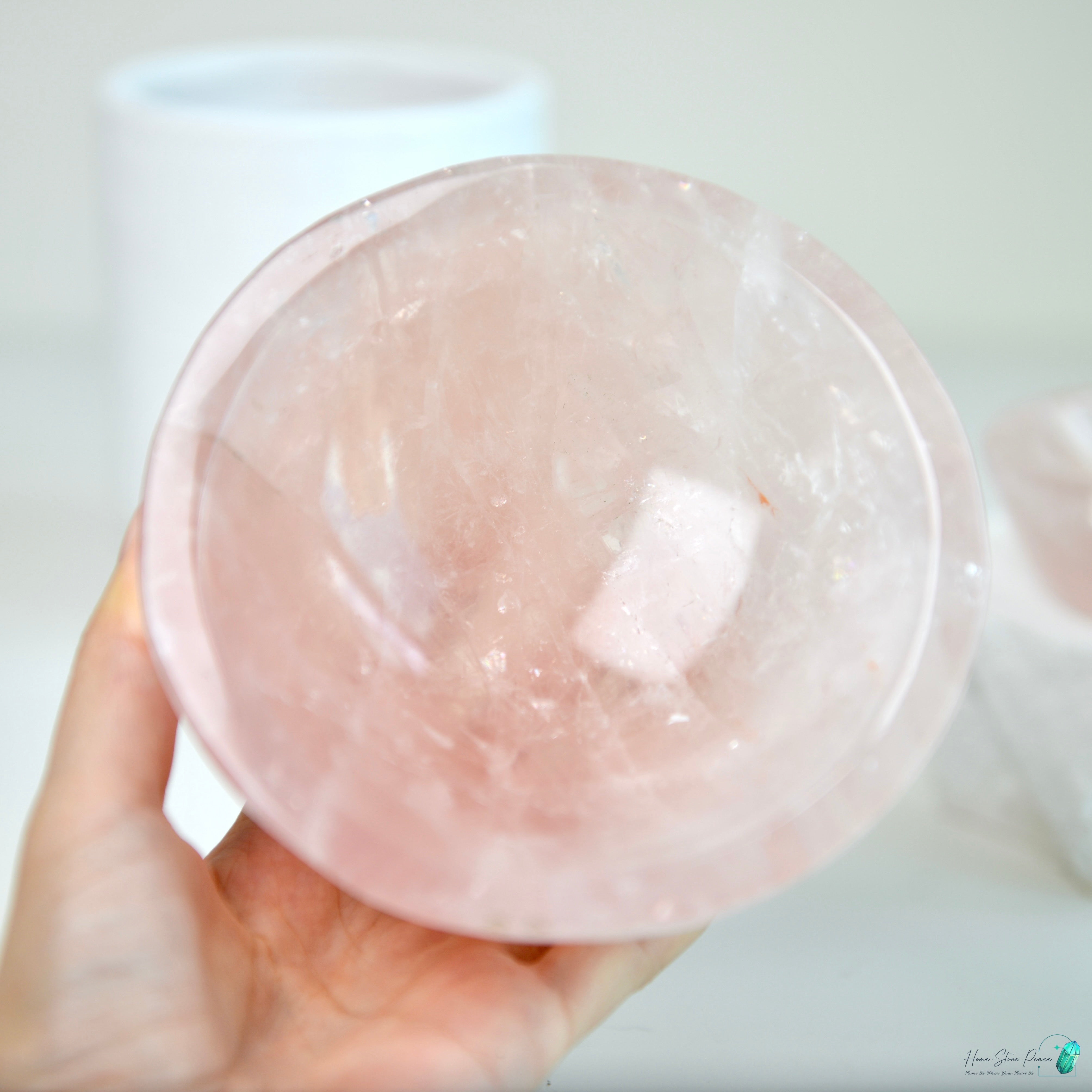 粉紅水晶碗 Rose Quartz Bowl