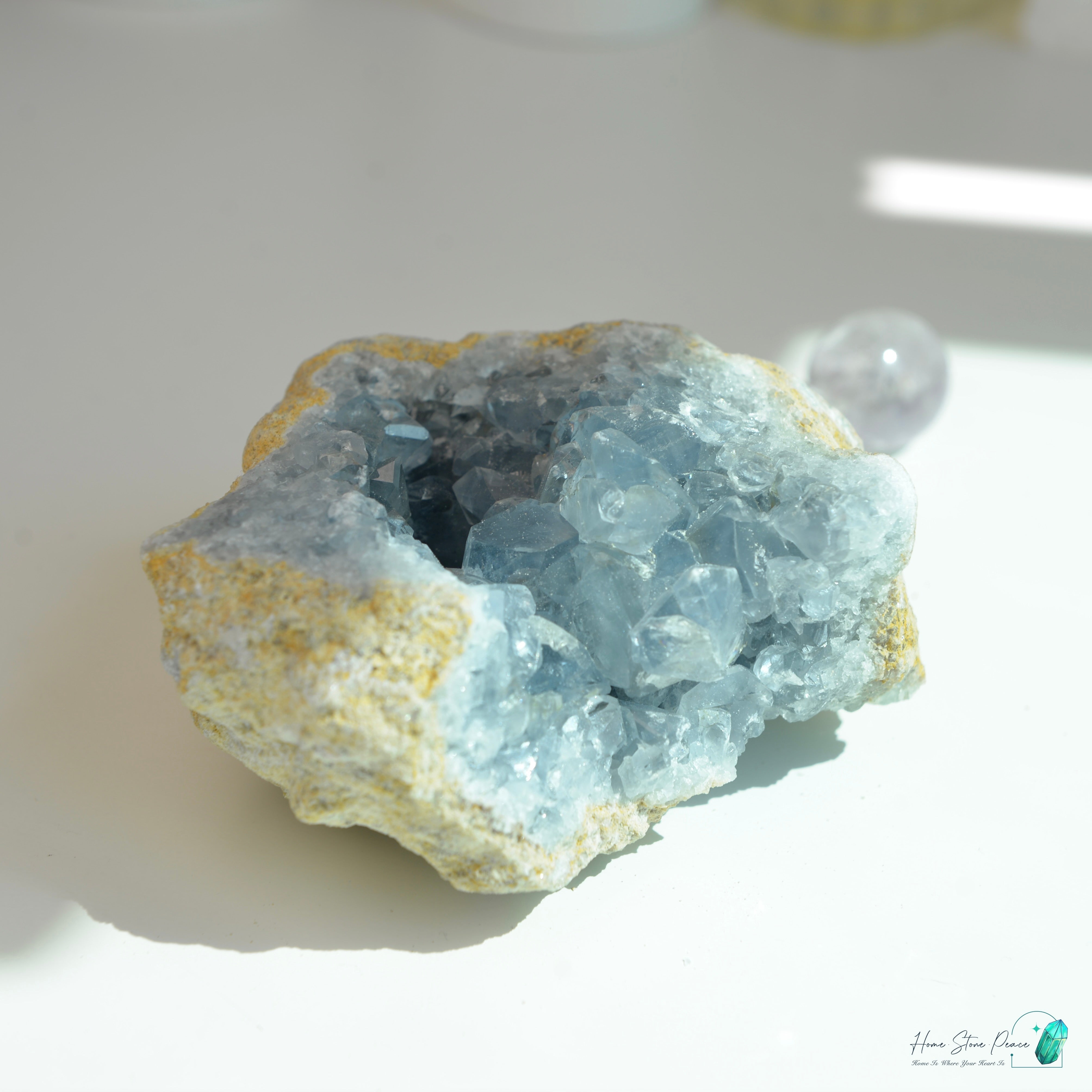 天青石原石(大) セレスタイトクラスター(大)