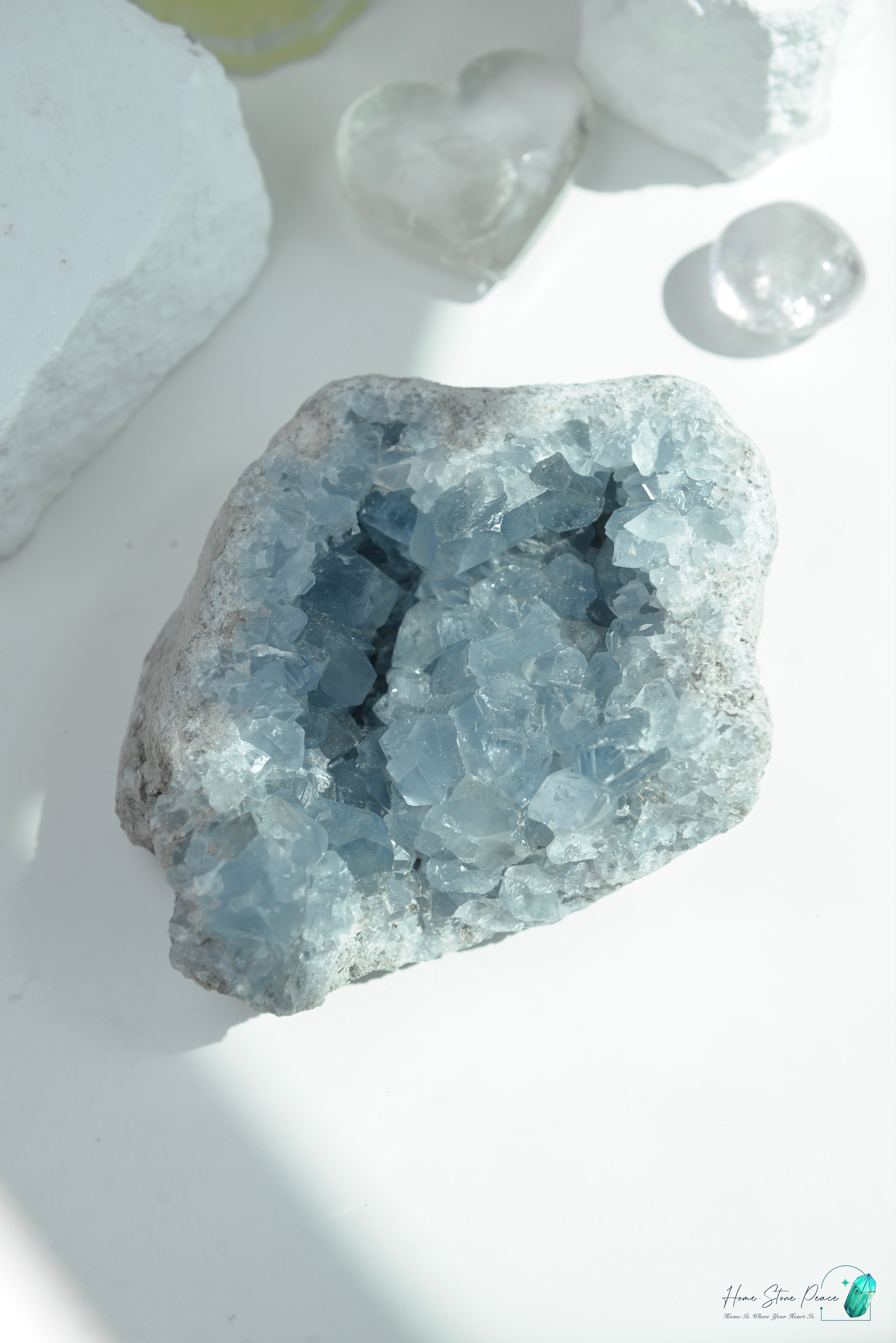 天青石原石(大) セレスタイトクラスター(大)