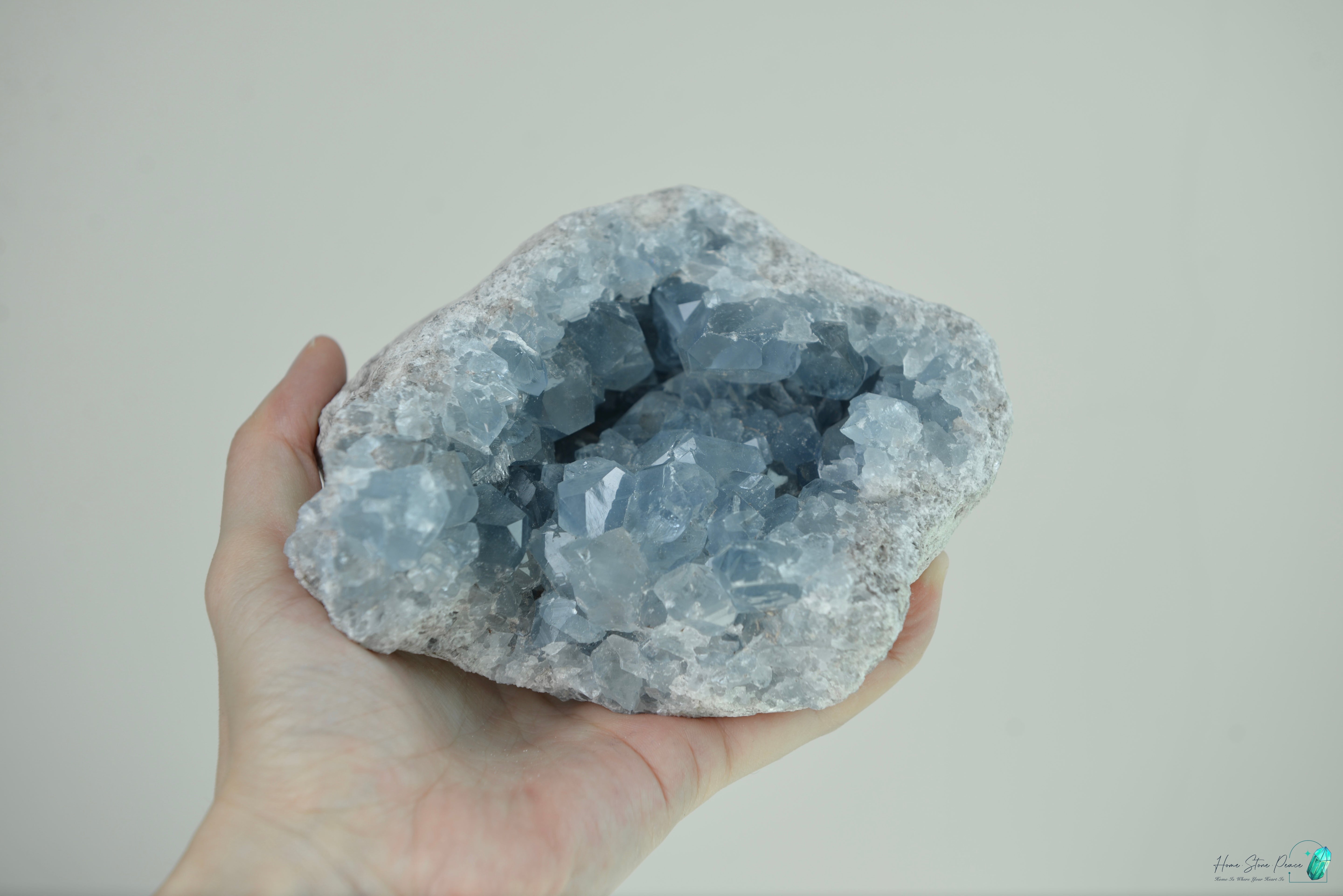 天青石原石(大) セレスタイトクラスター(大)