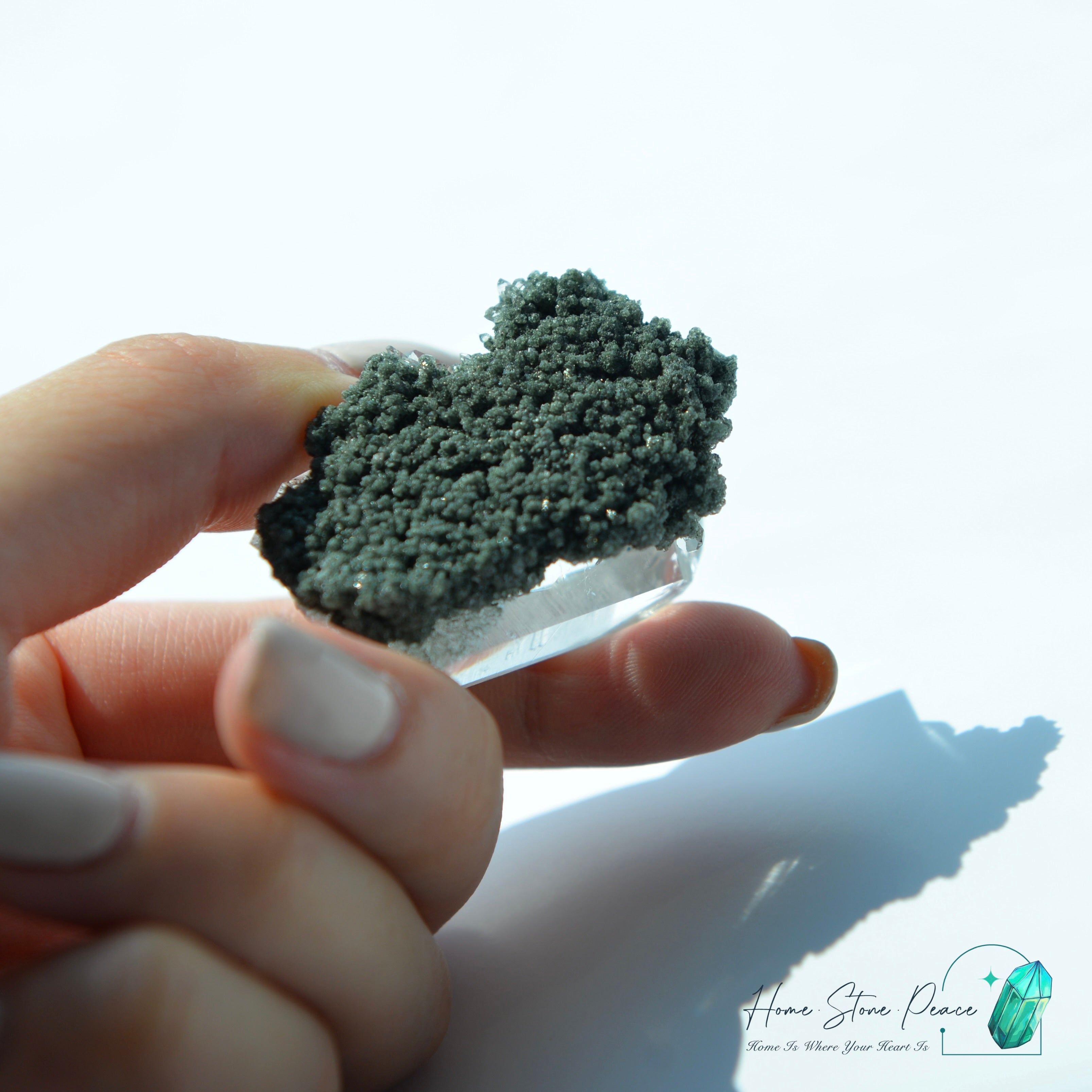 <tc>グリーンファントム入りヒマラヤ水晶(クローライト)</tc>