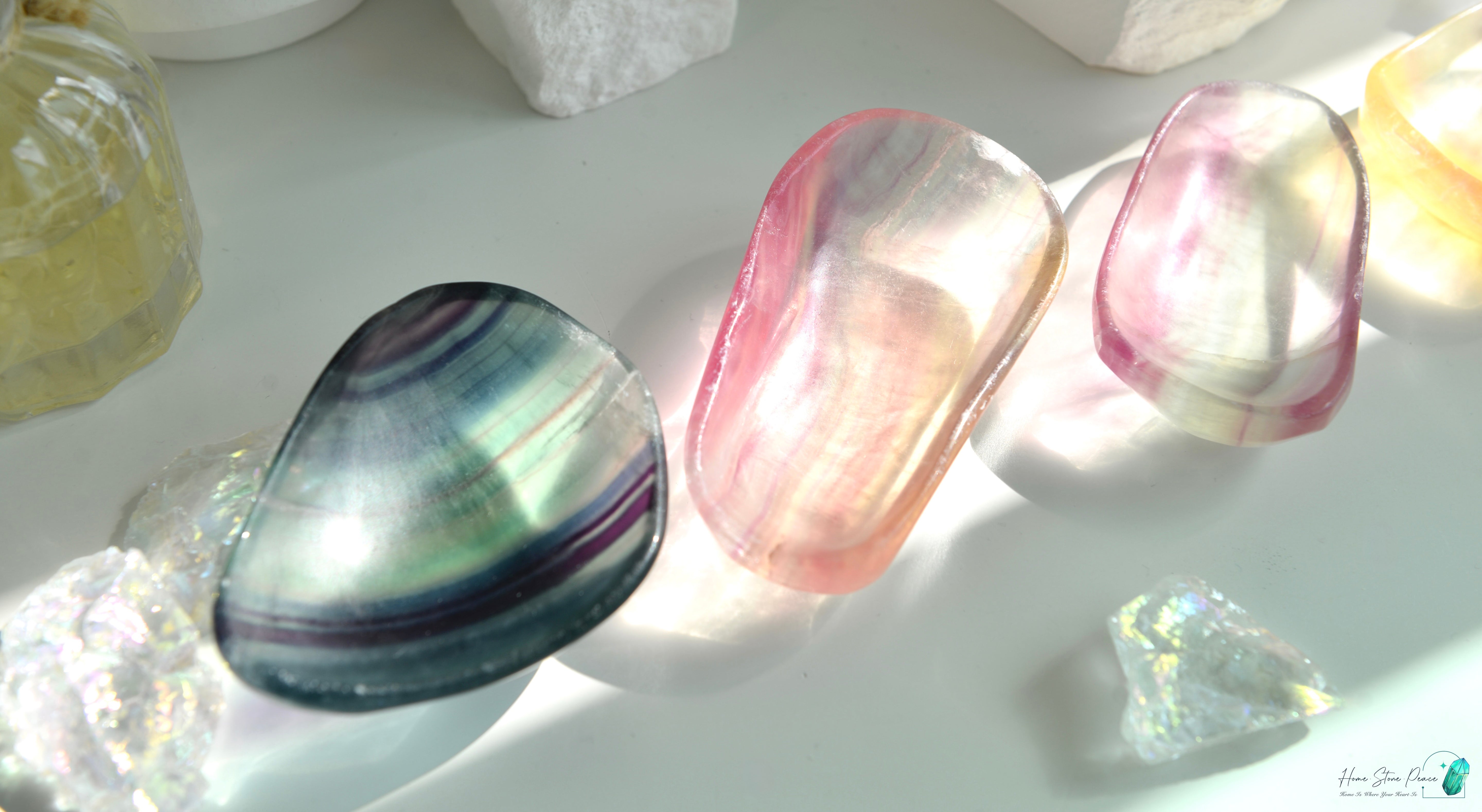 迷你千層糖果螢石碟 Mini Candy Fluorite Dish