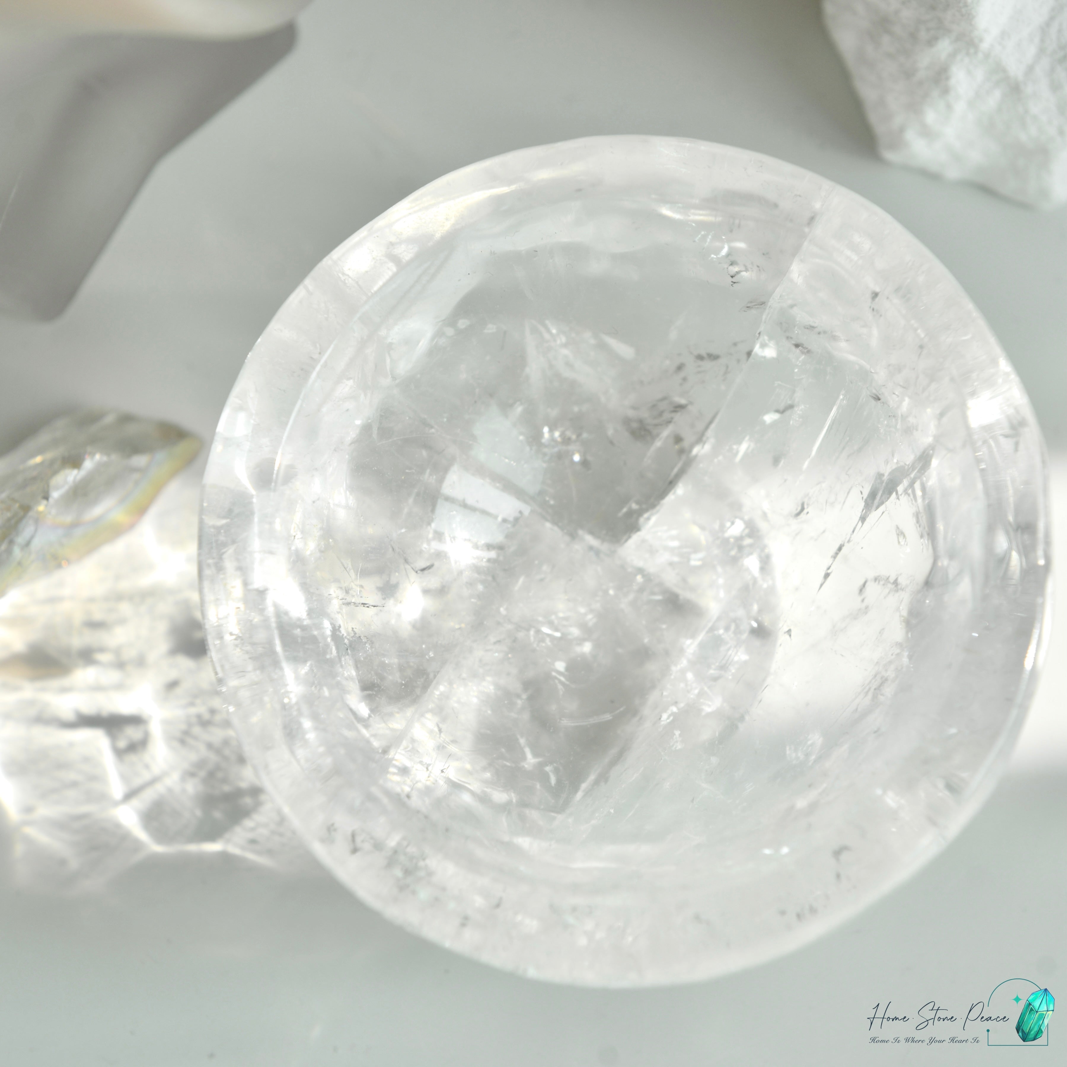 白水晶碗 Clear Quartz Bowl
