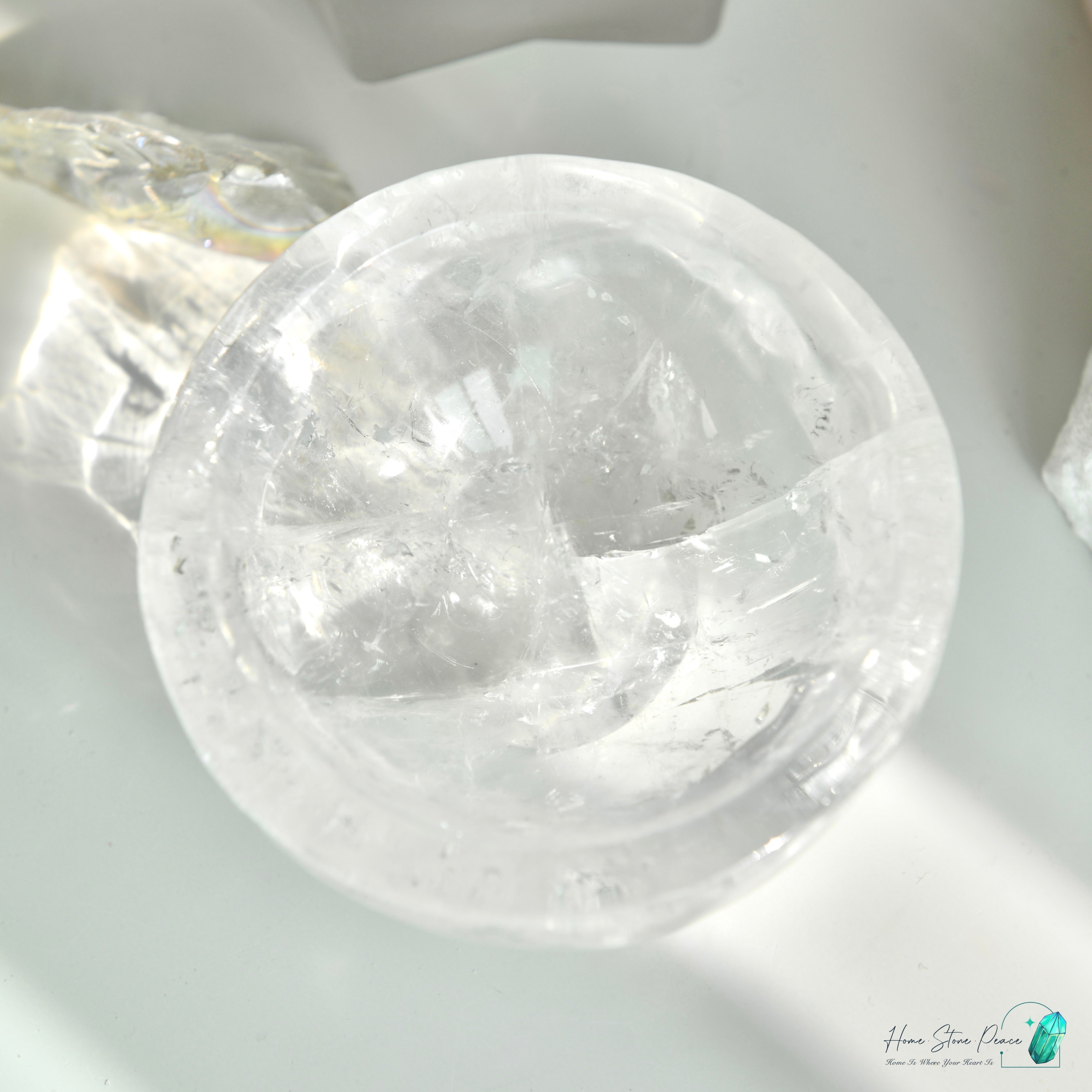 白水晶碗 Clear Quartz Bowl
