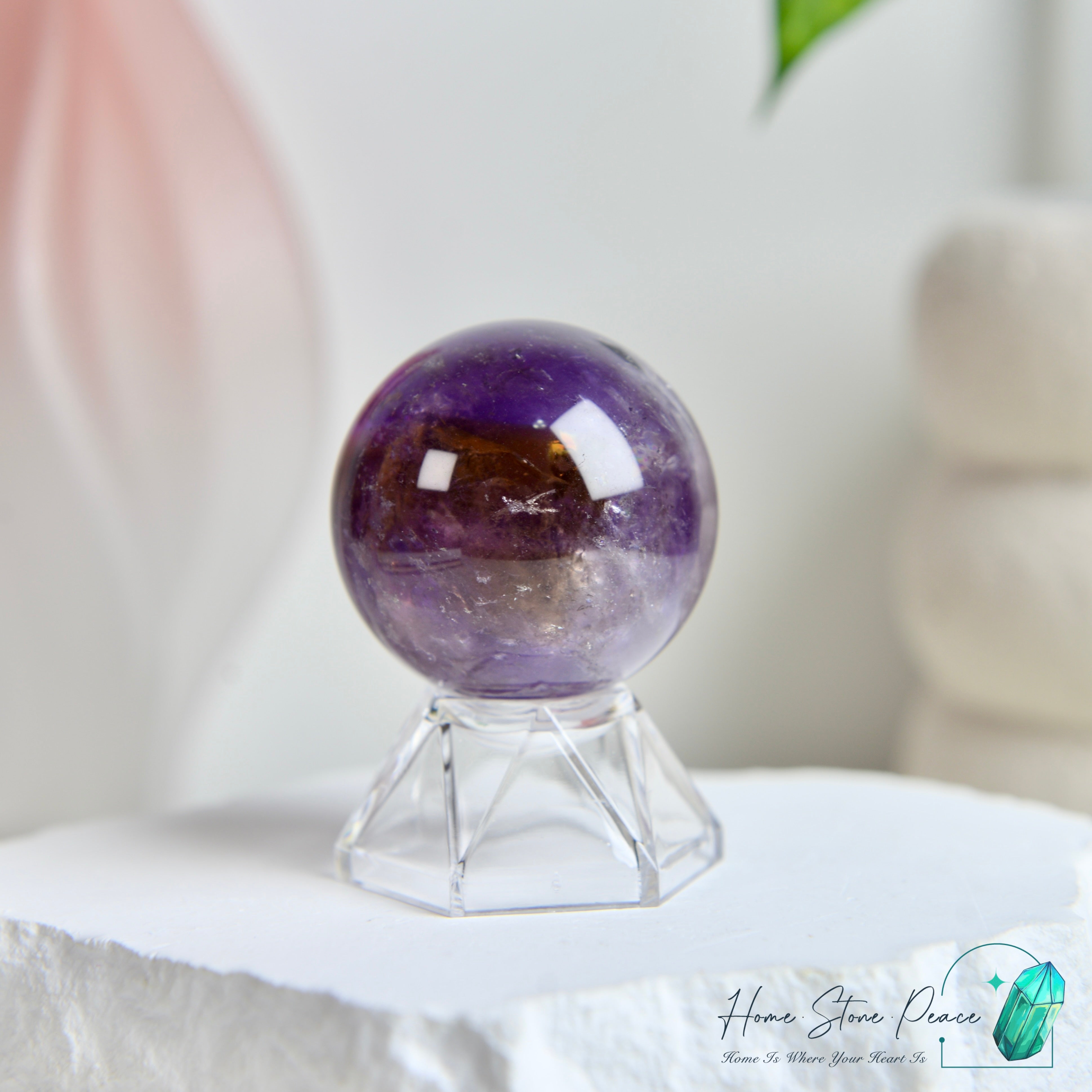 紫黃水晶球 Ametrine Sphere