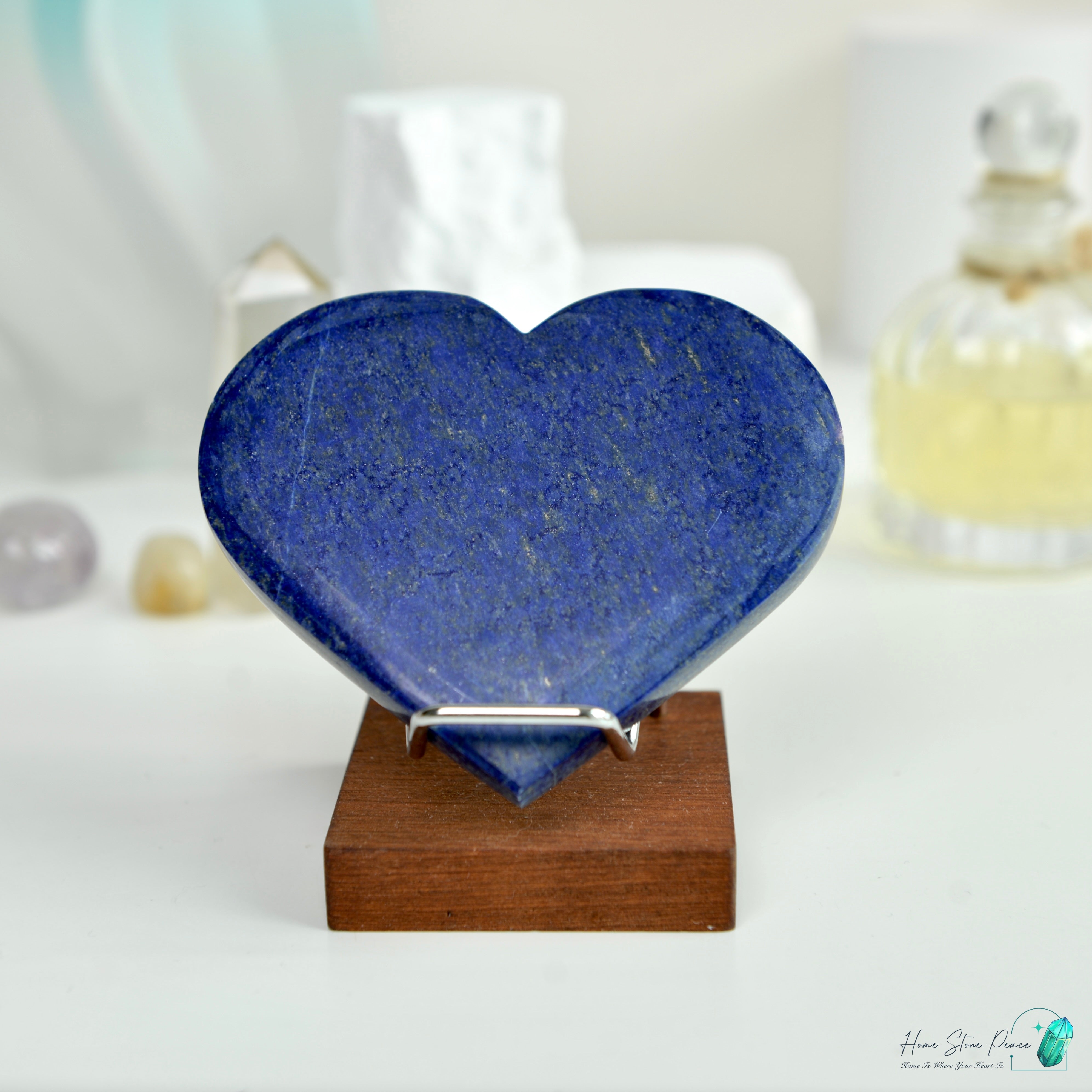 青金石黃鐵礦共生心 Lazurite Pyrite Heart