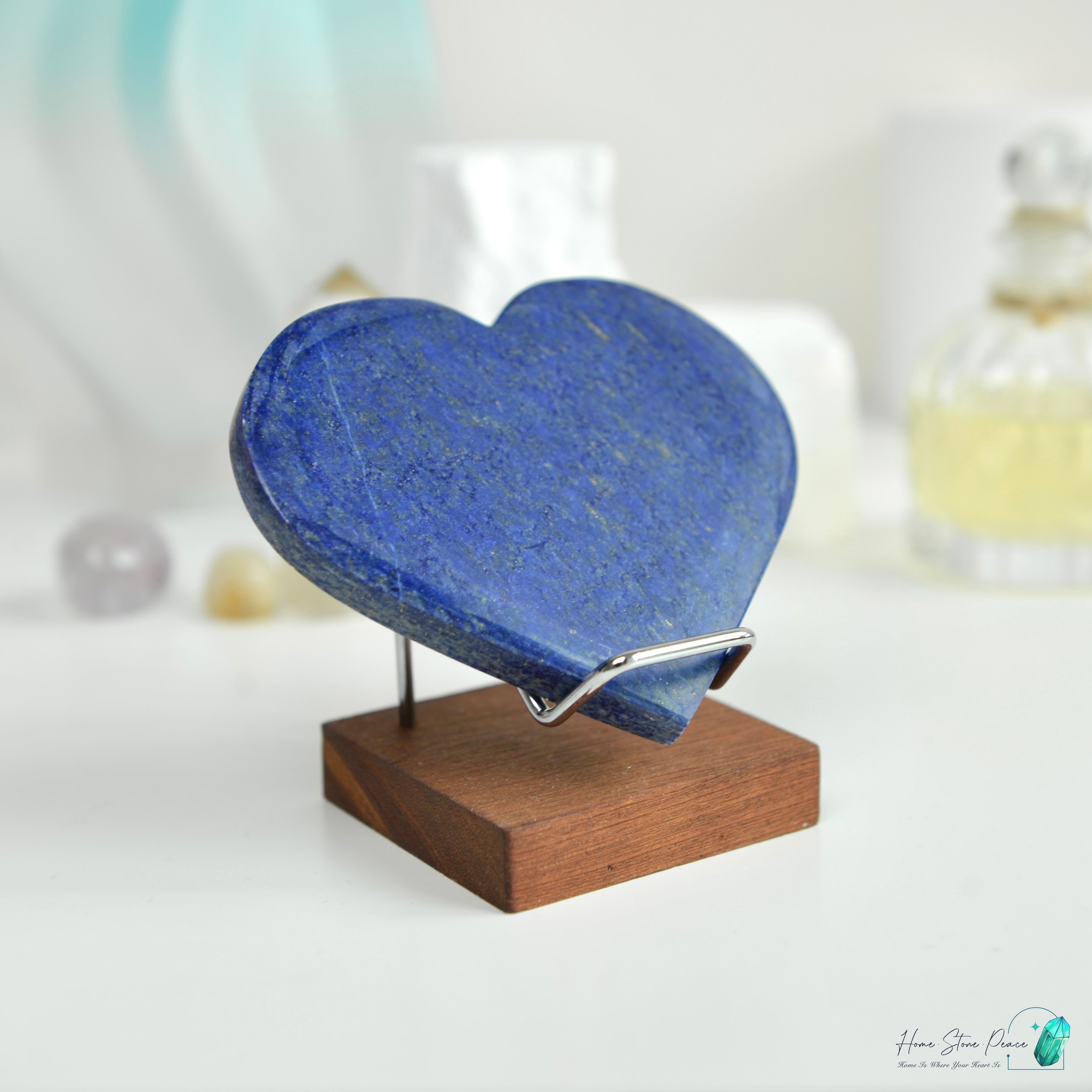 青金石黃鐵礦共生心 Lazurite Pyrite Heart