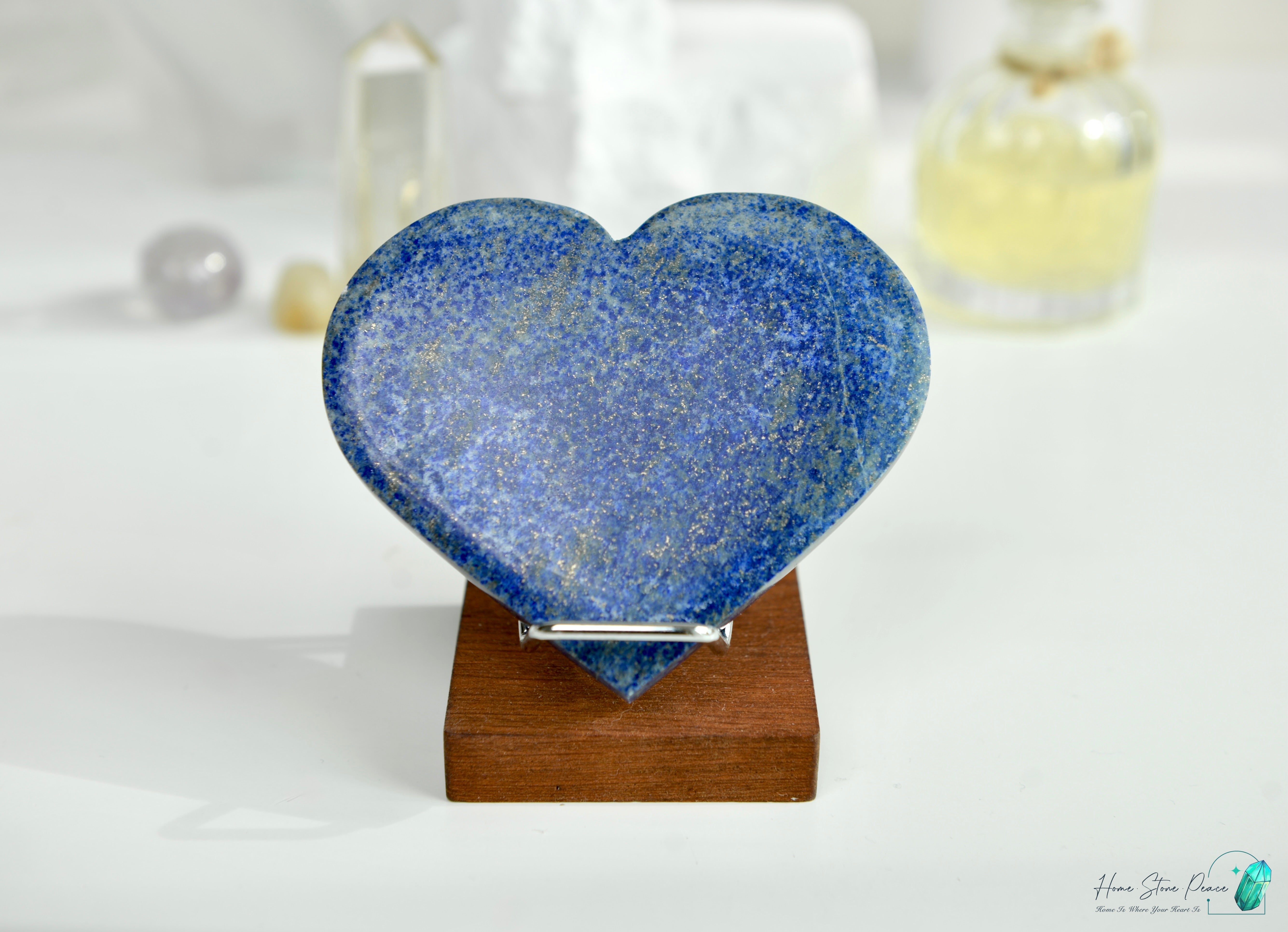 青金石黃鐵礦共生心 Lazurite Pyrite Heart