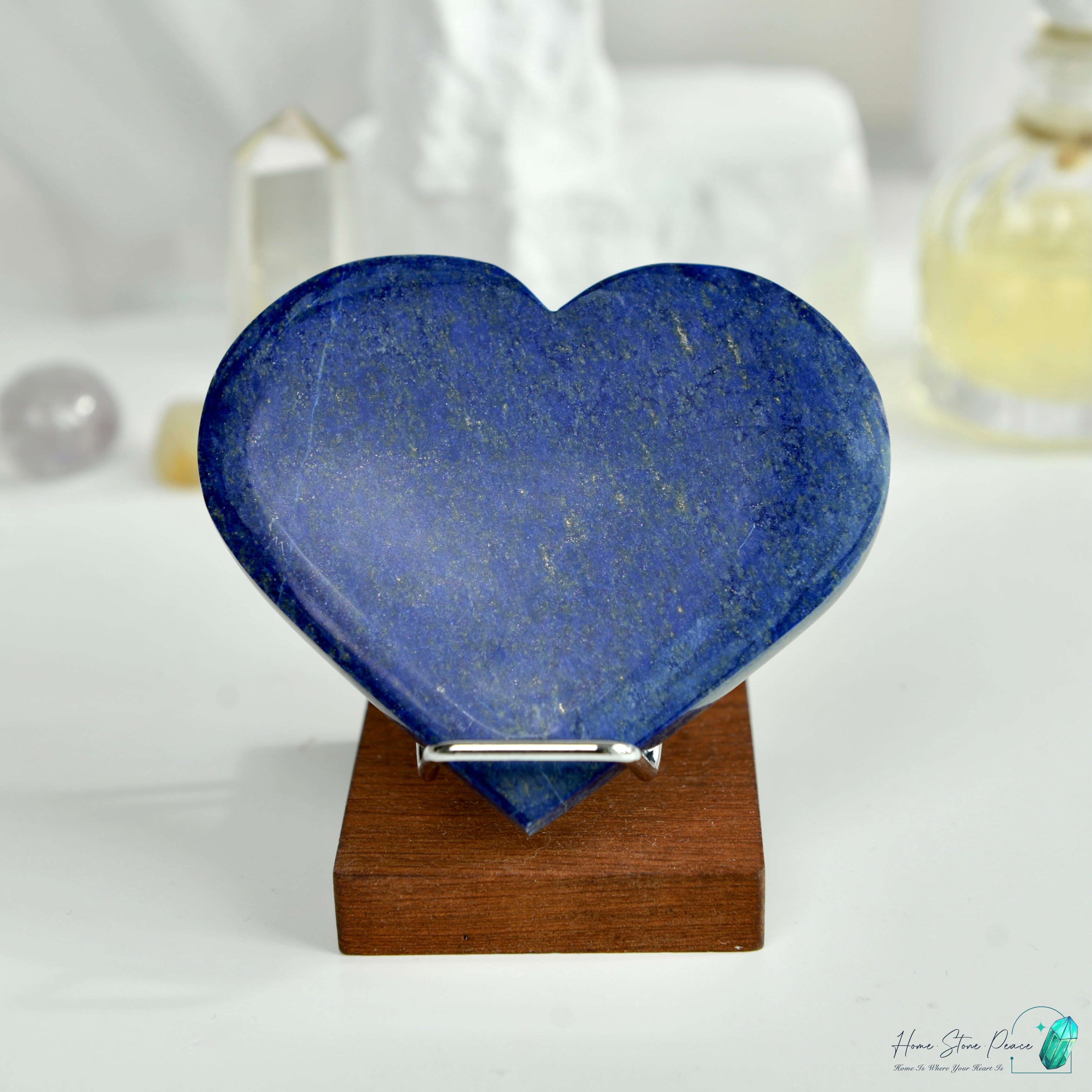 青金石黃鐵礦共生心 Lazurite Pyrite Heart