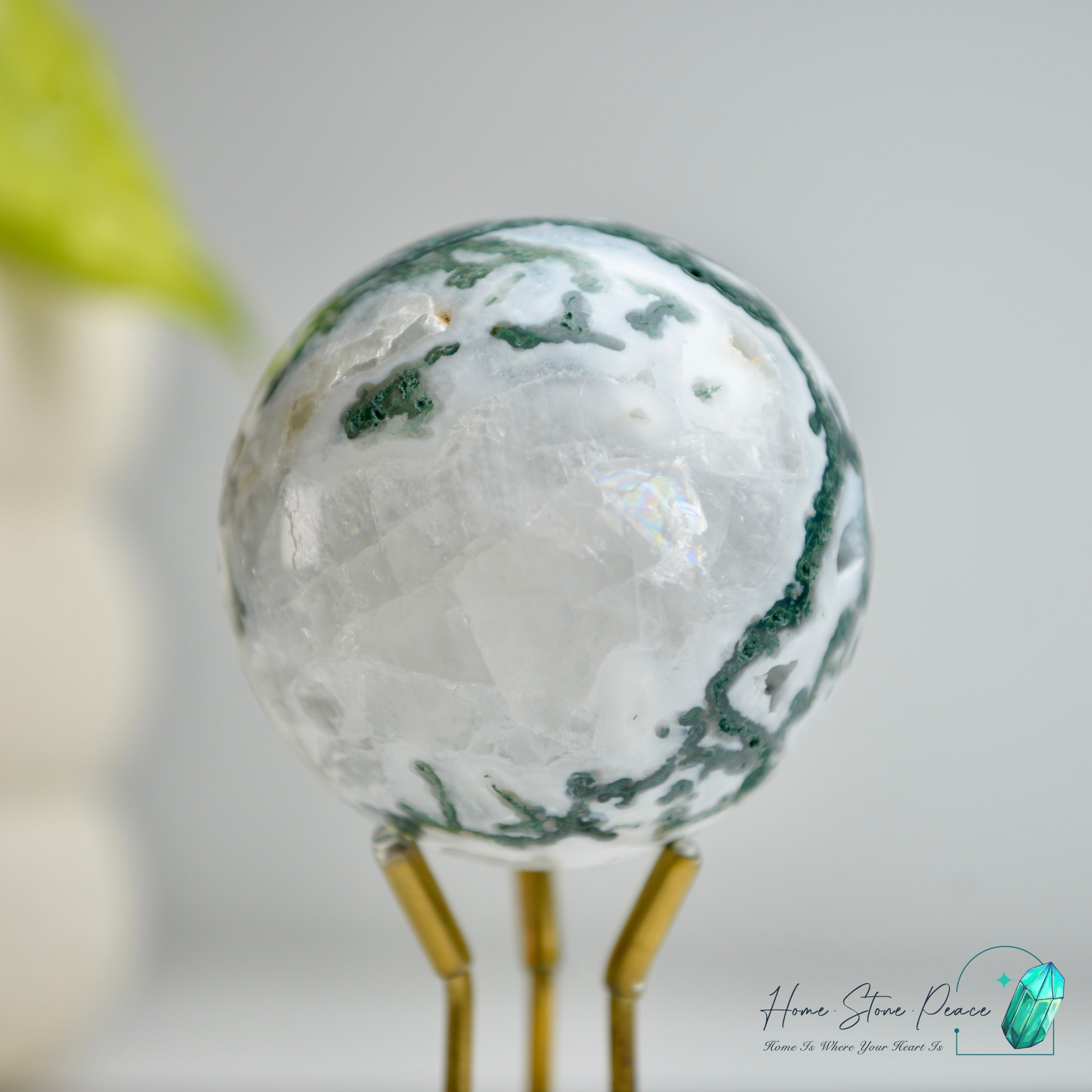 水草瑪瑙球モスアゲート球