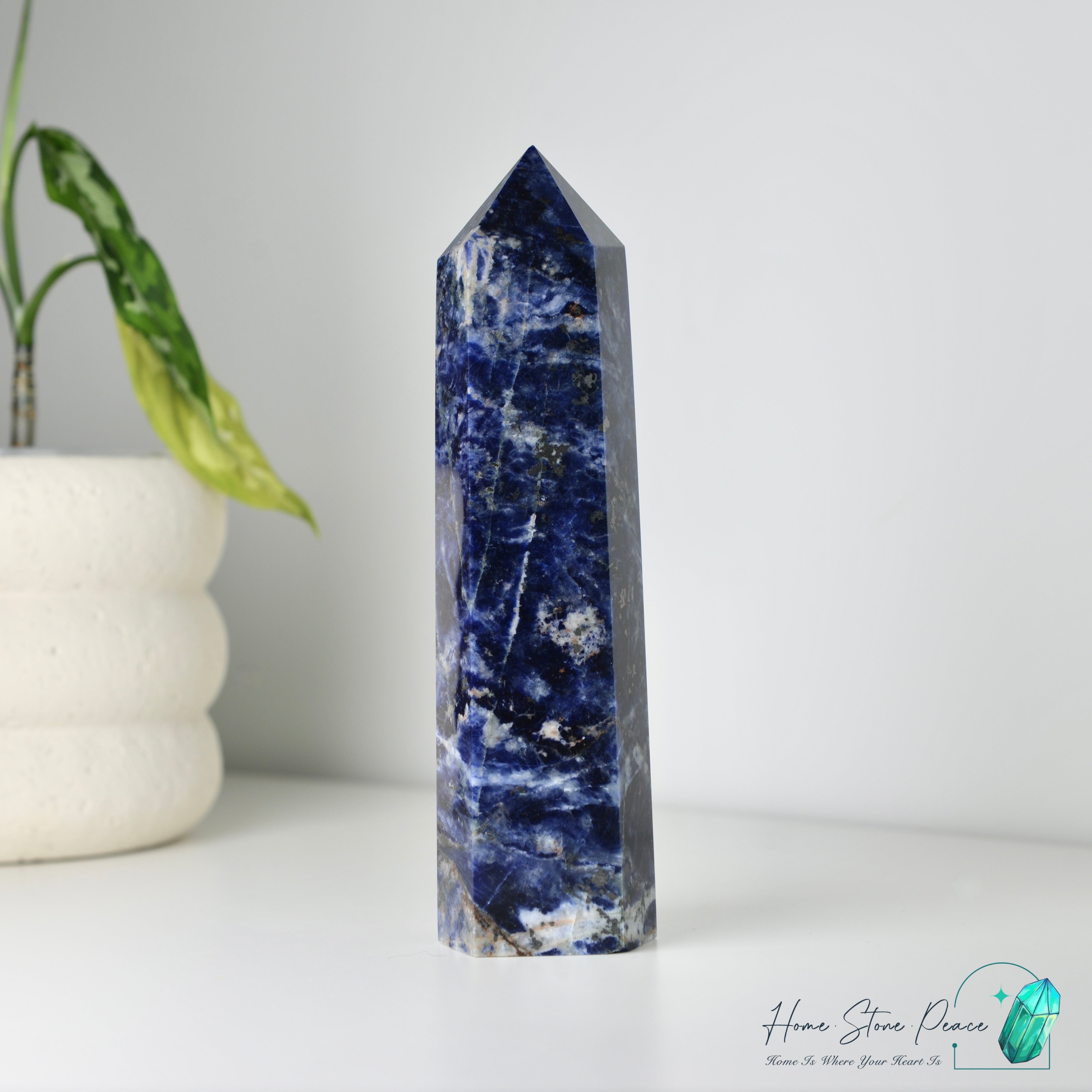 藍紋石柱(大)Large Sodalite Tower
