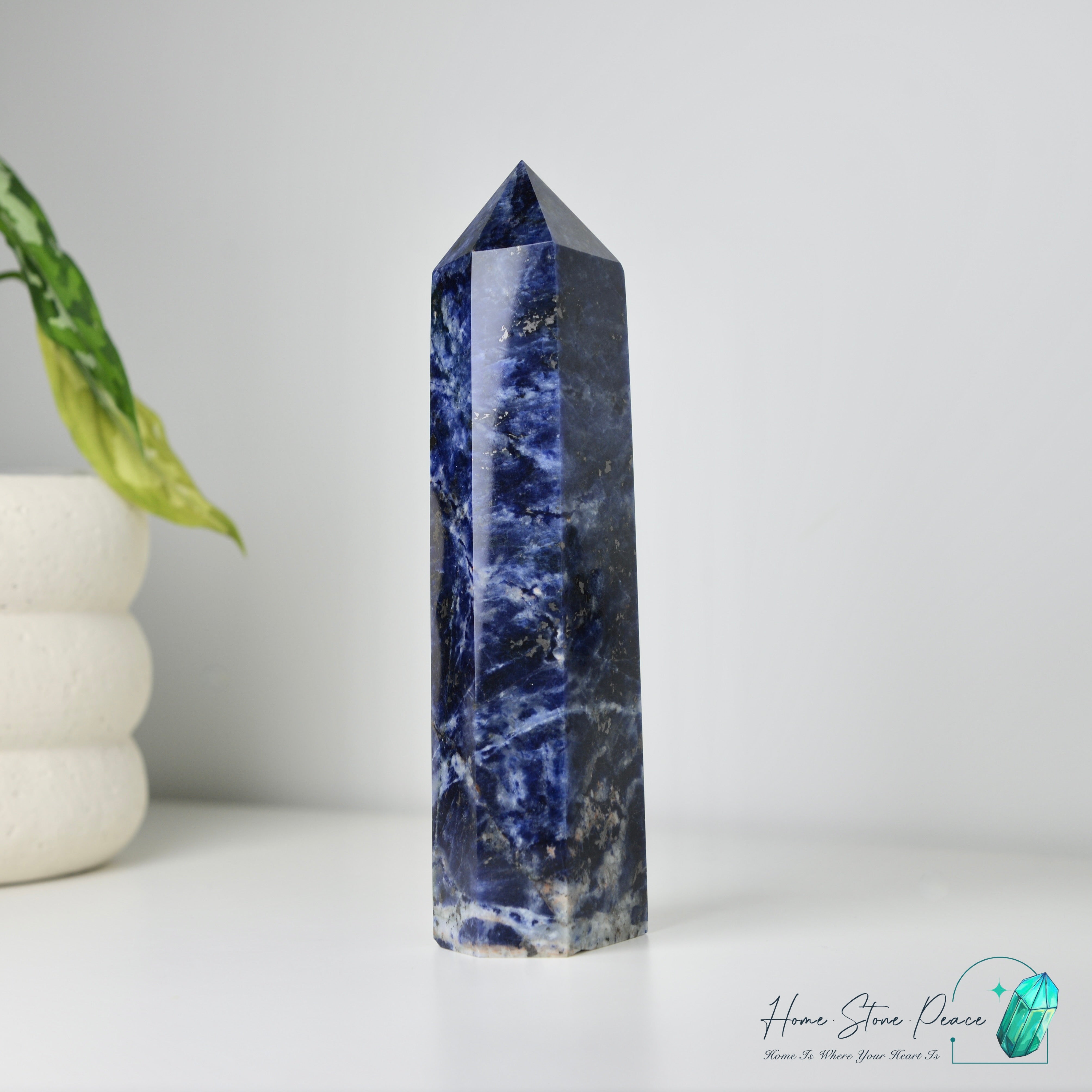 藍紋石柱(大)Large Sodalite Tower