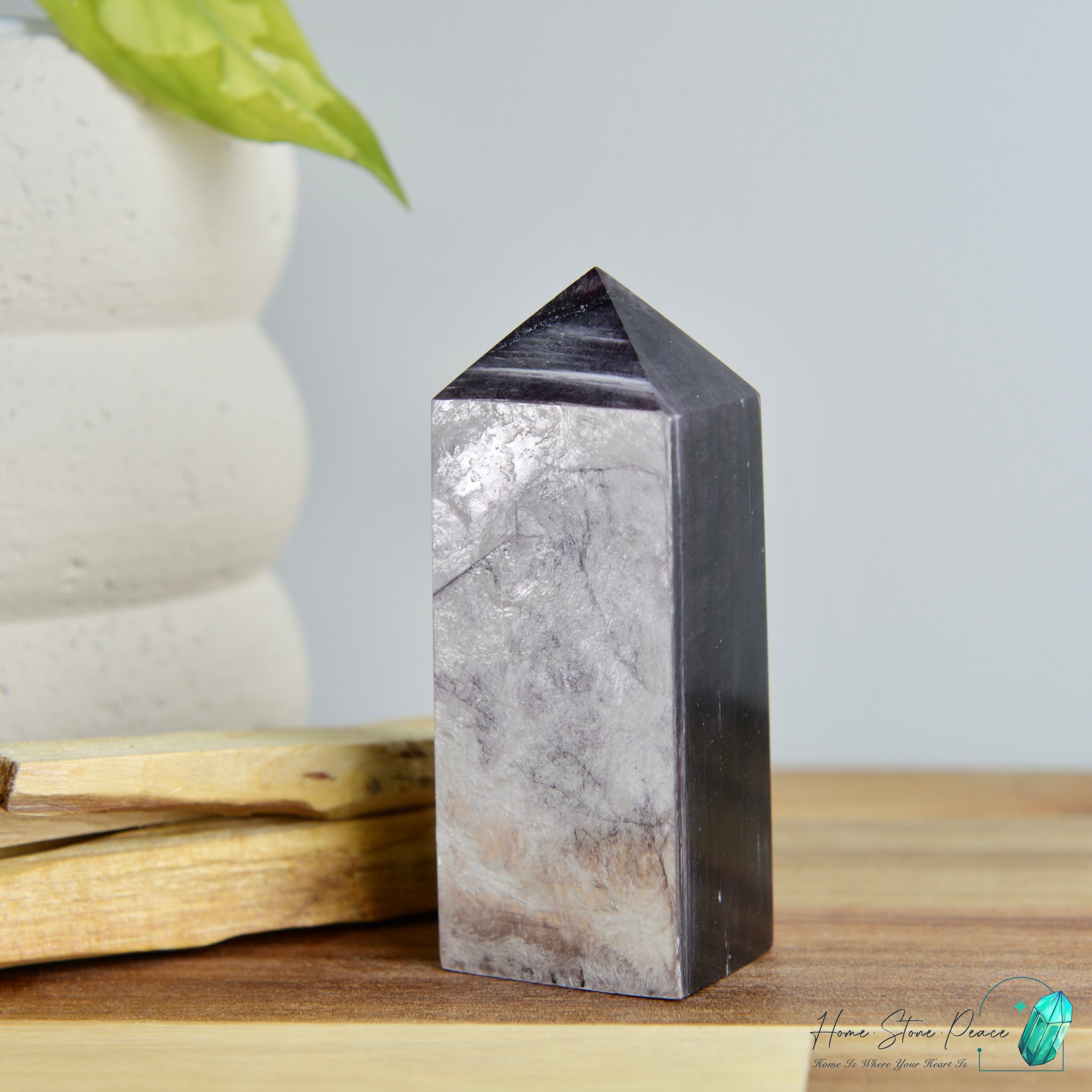 巴西紫鋰雲母柱 ブラジル紫レピドライトタワー