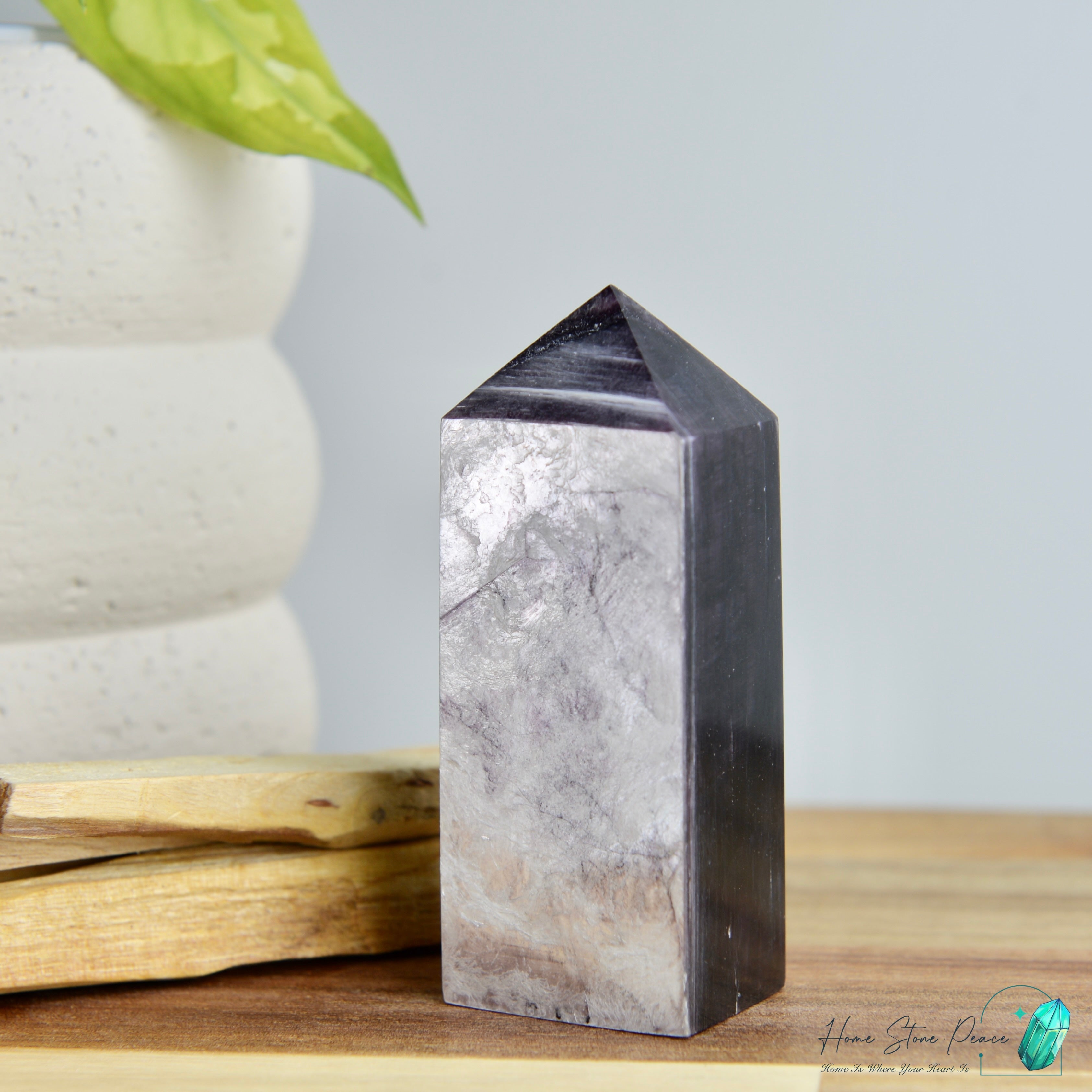 巴西紫鋰雲母柱 ブラジル紫レピドライトタワー