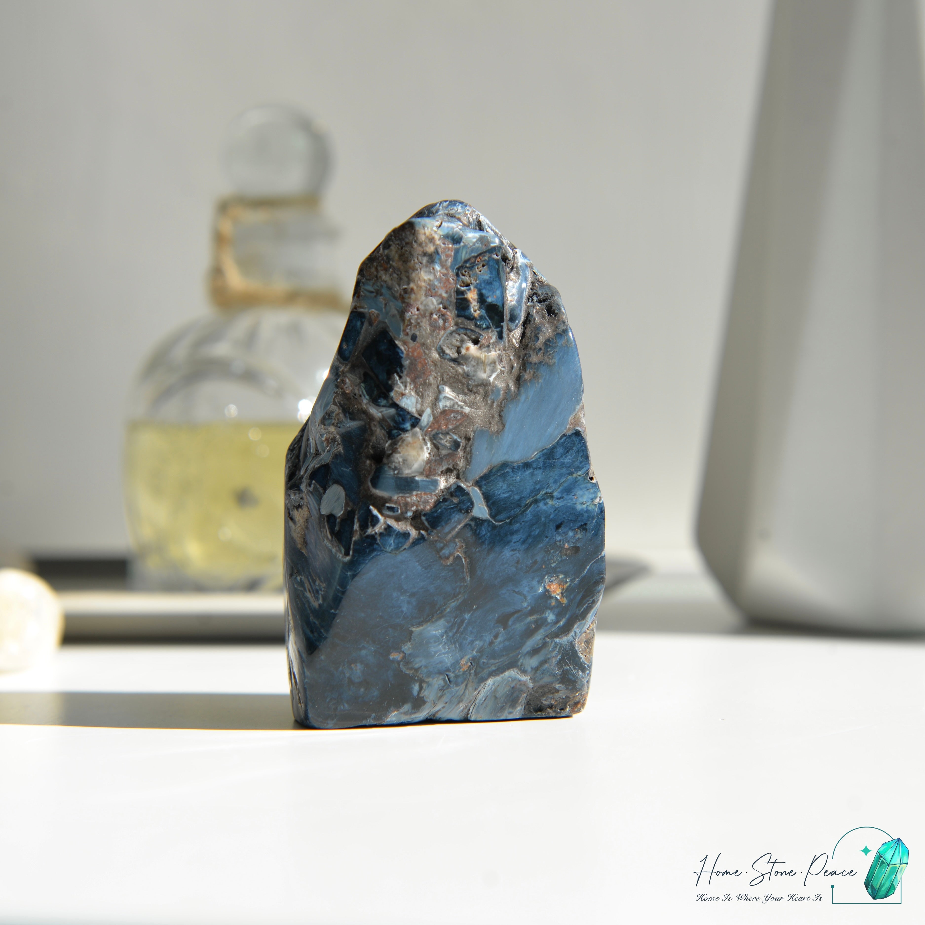 彼得石原石 Pietersite Cluster