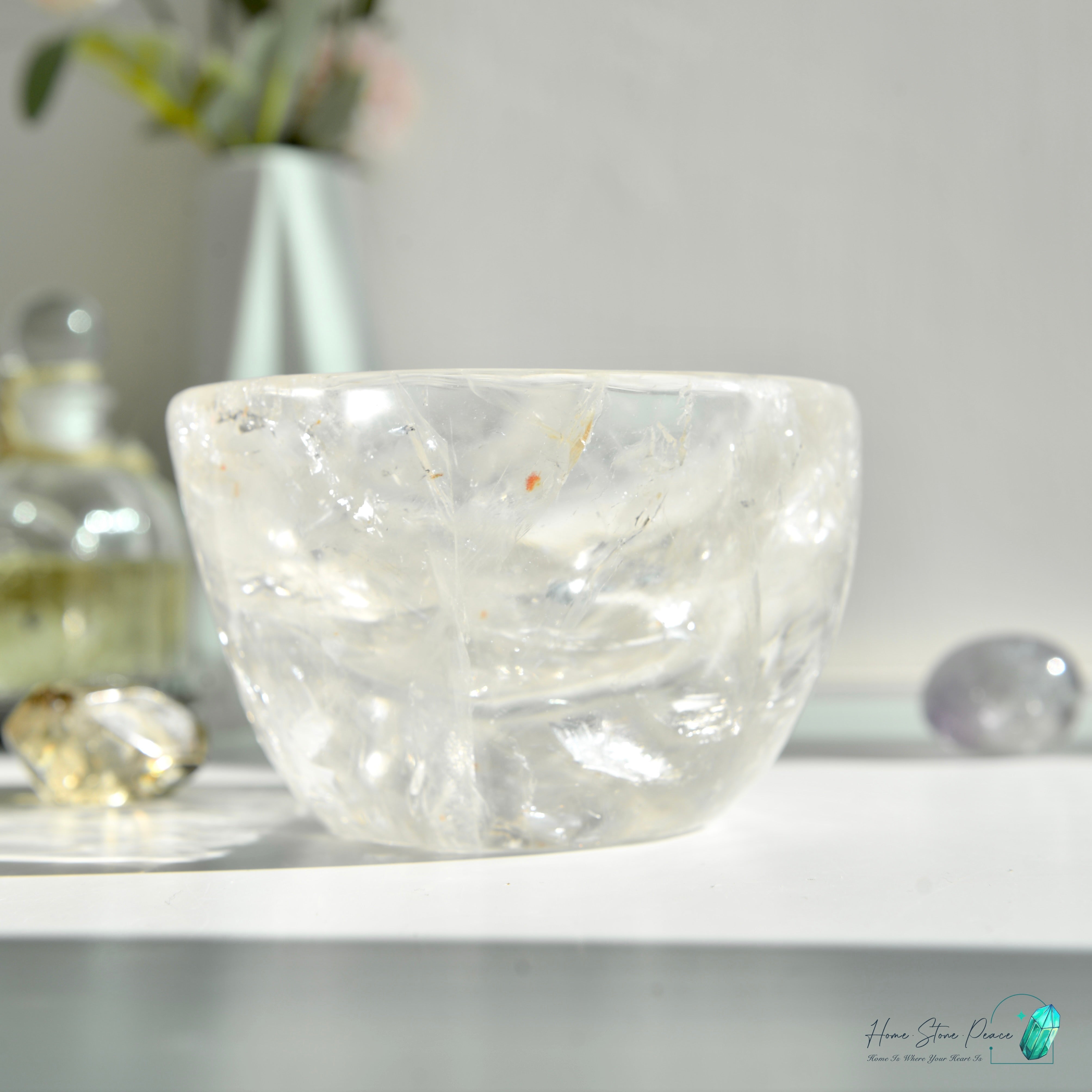 白水晶ボウル クリアクォーツボウル