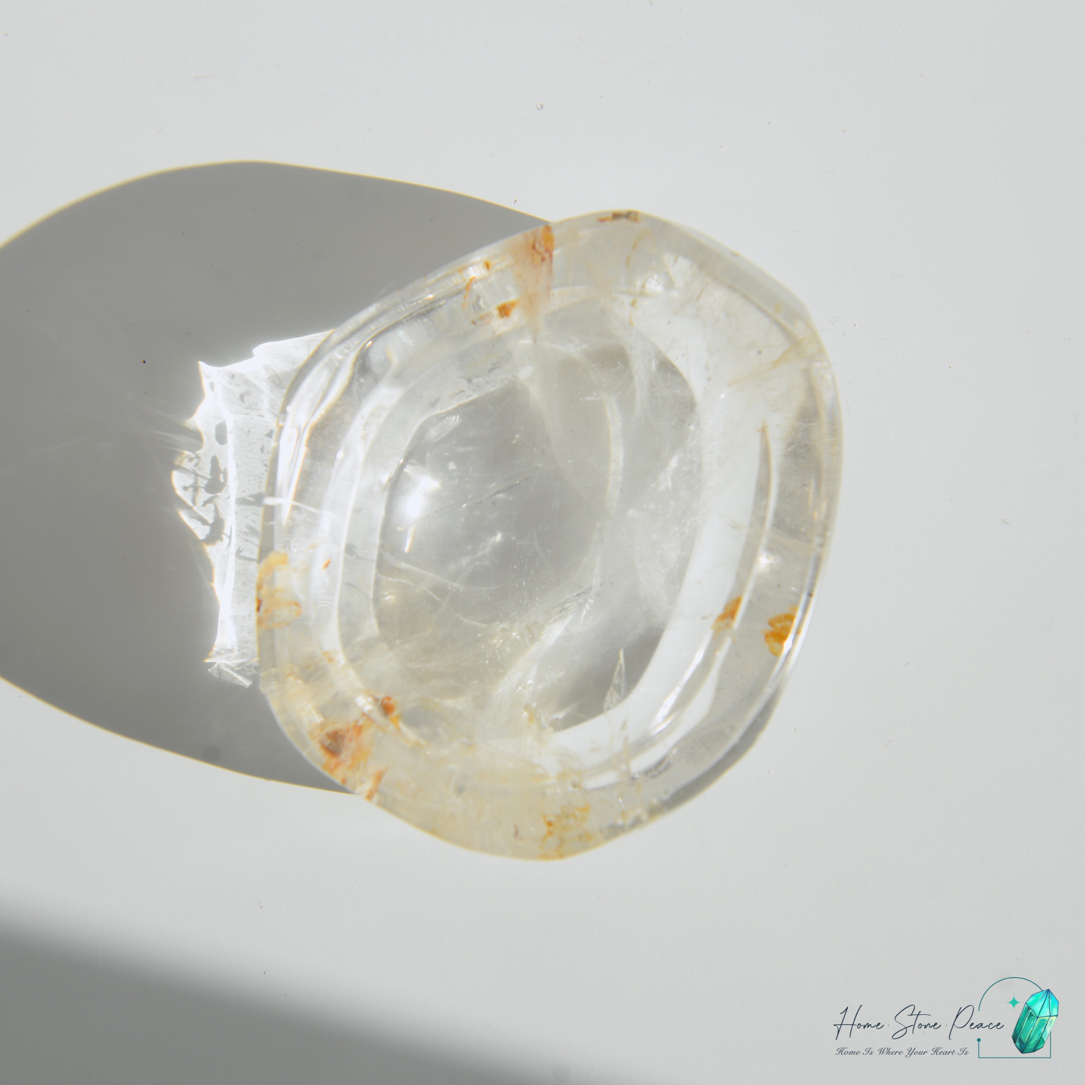 黃膠花水晶碟 Golden Healer Crystal Dish