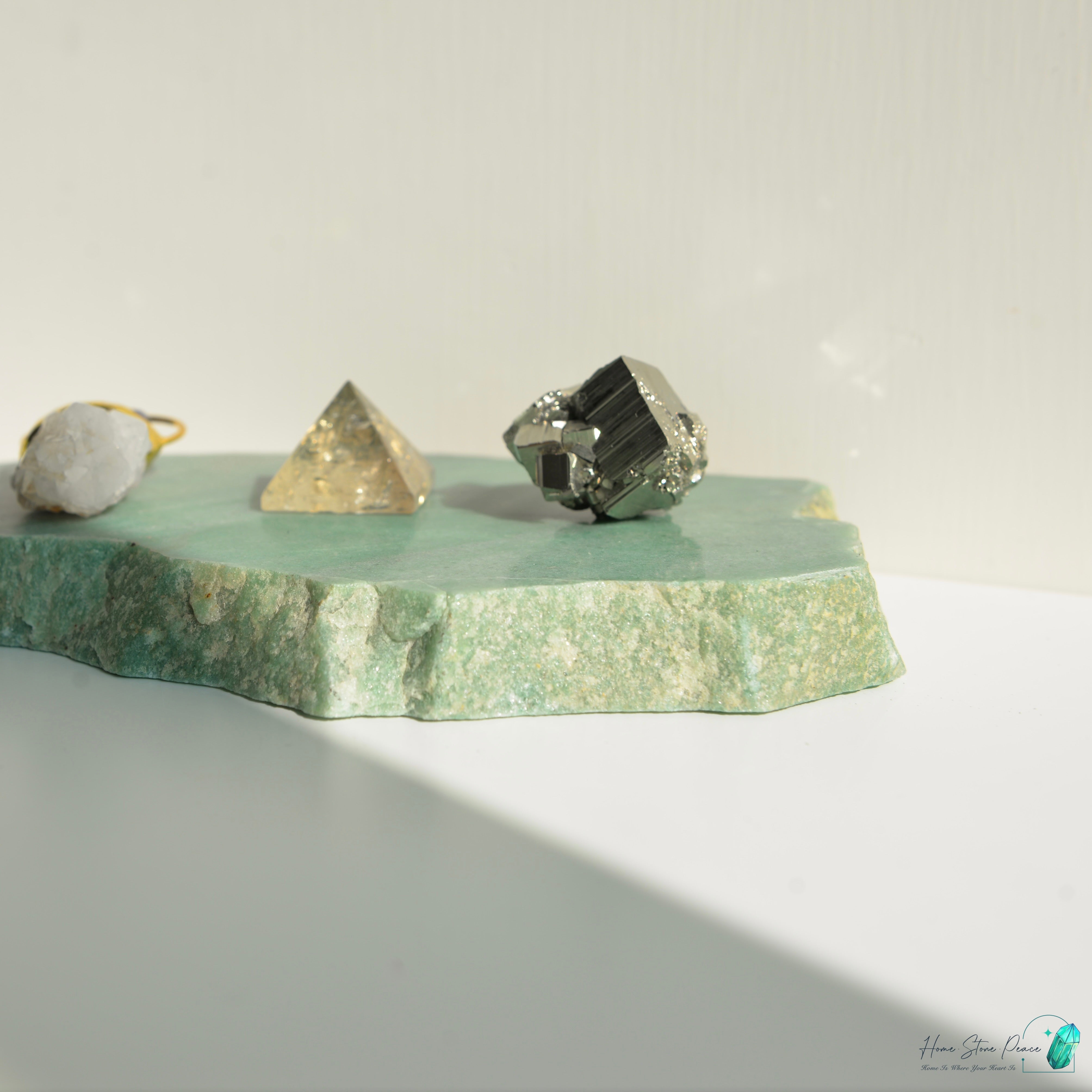 東菱石片 Green Aventurine Slab