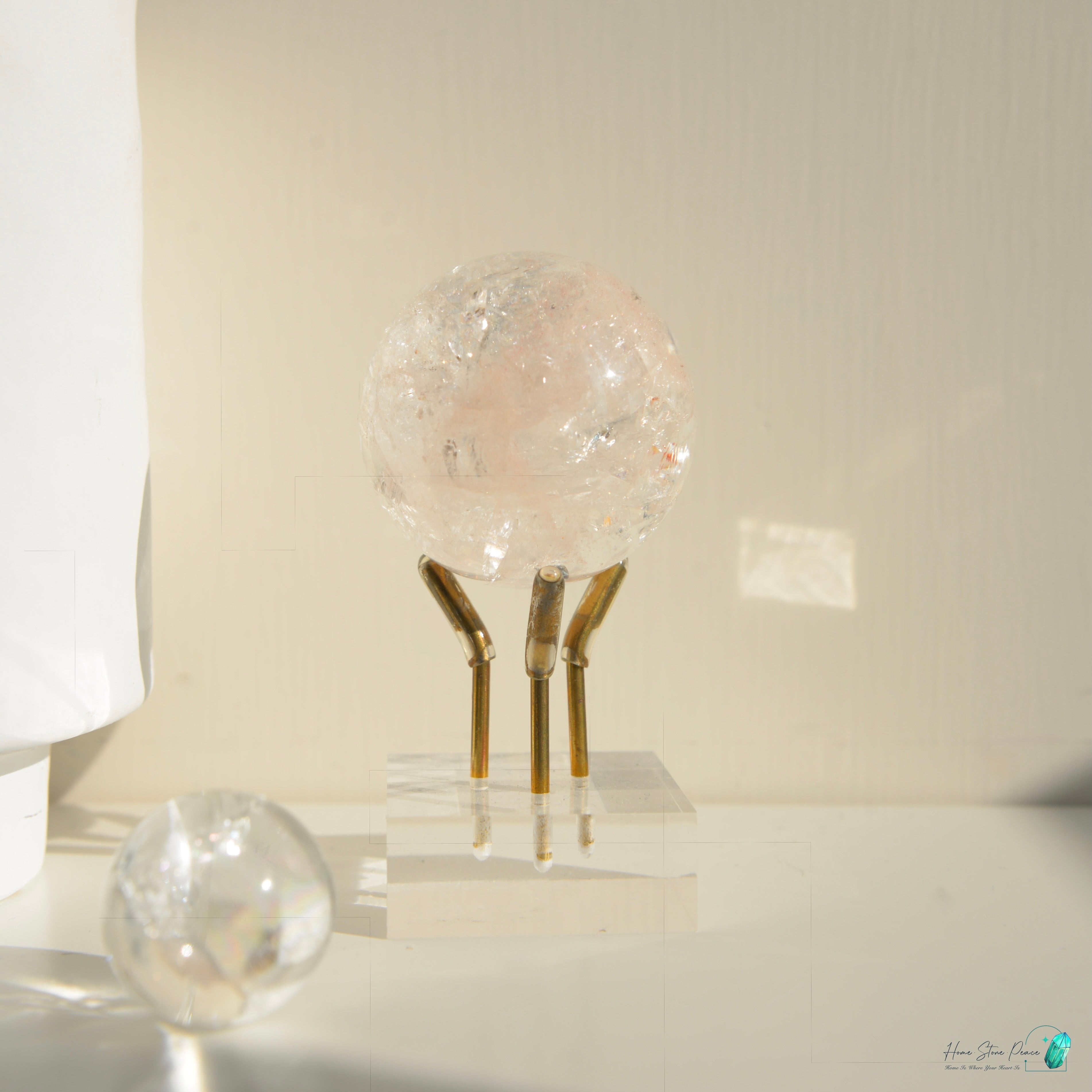 精品粉紅膠花球 Premium Pink Hematoid Sphere