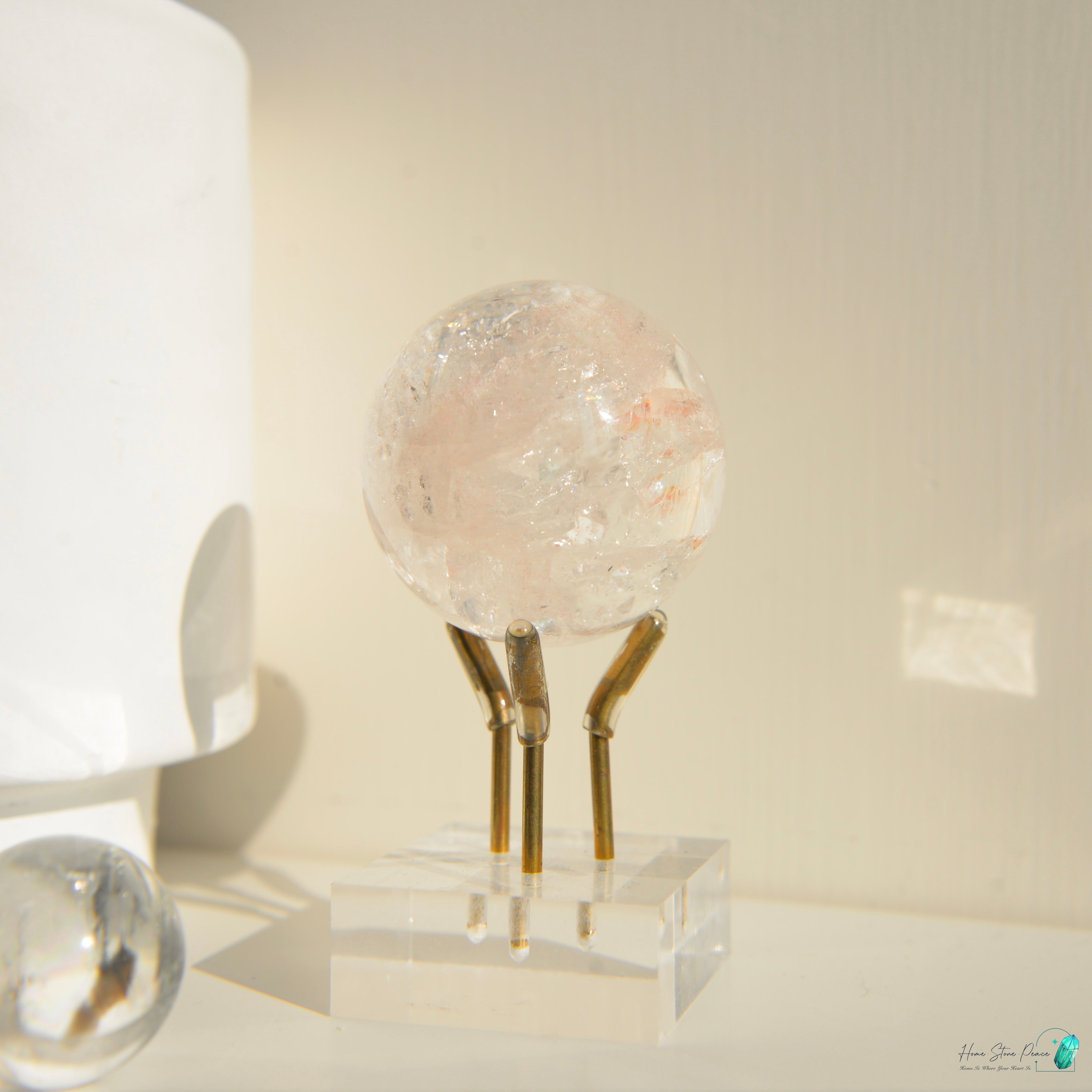 精品粉紅膠花球 Premium Pink Hematoid Sphere