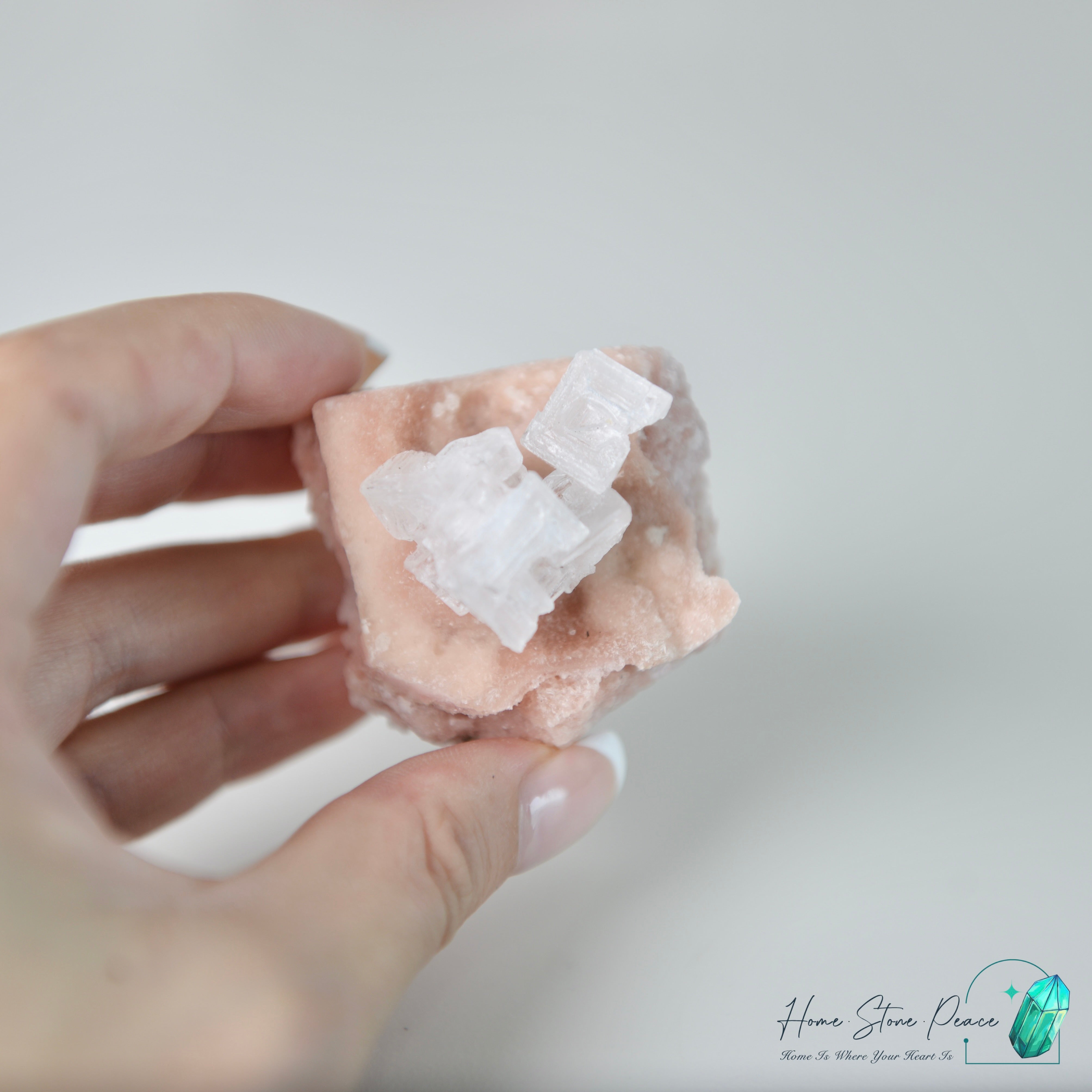 塞爾斯湖粉紅鹽礦 天然サールズ湖 ピンク岩塩