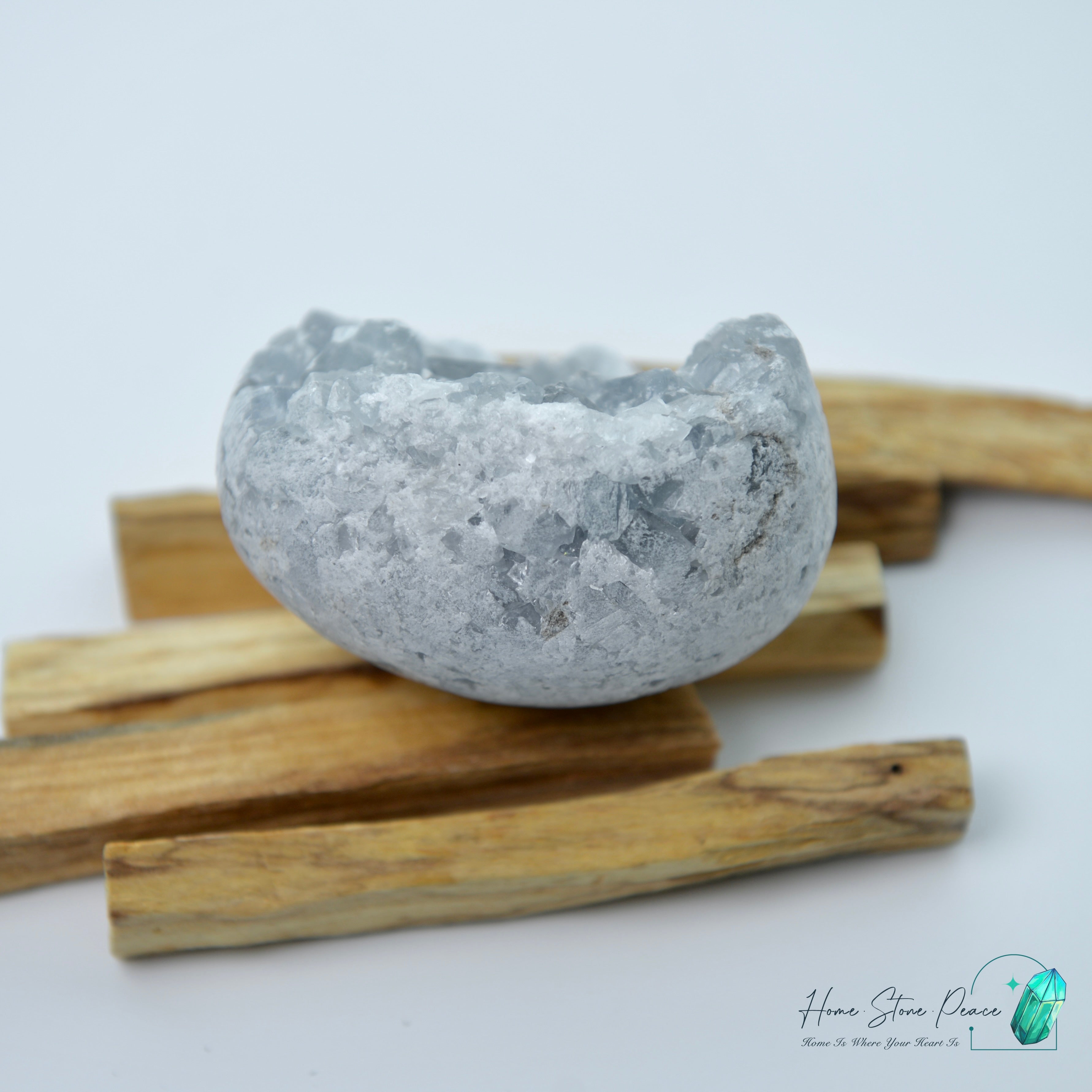 天青石蛋 セレスタイトエッグ