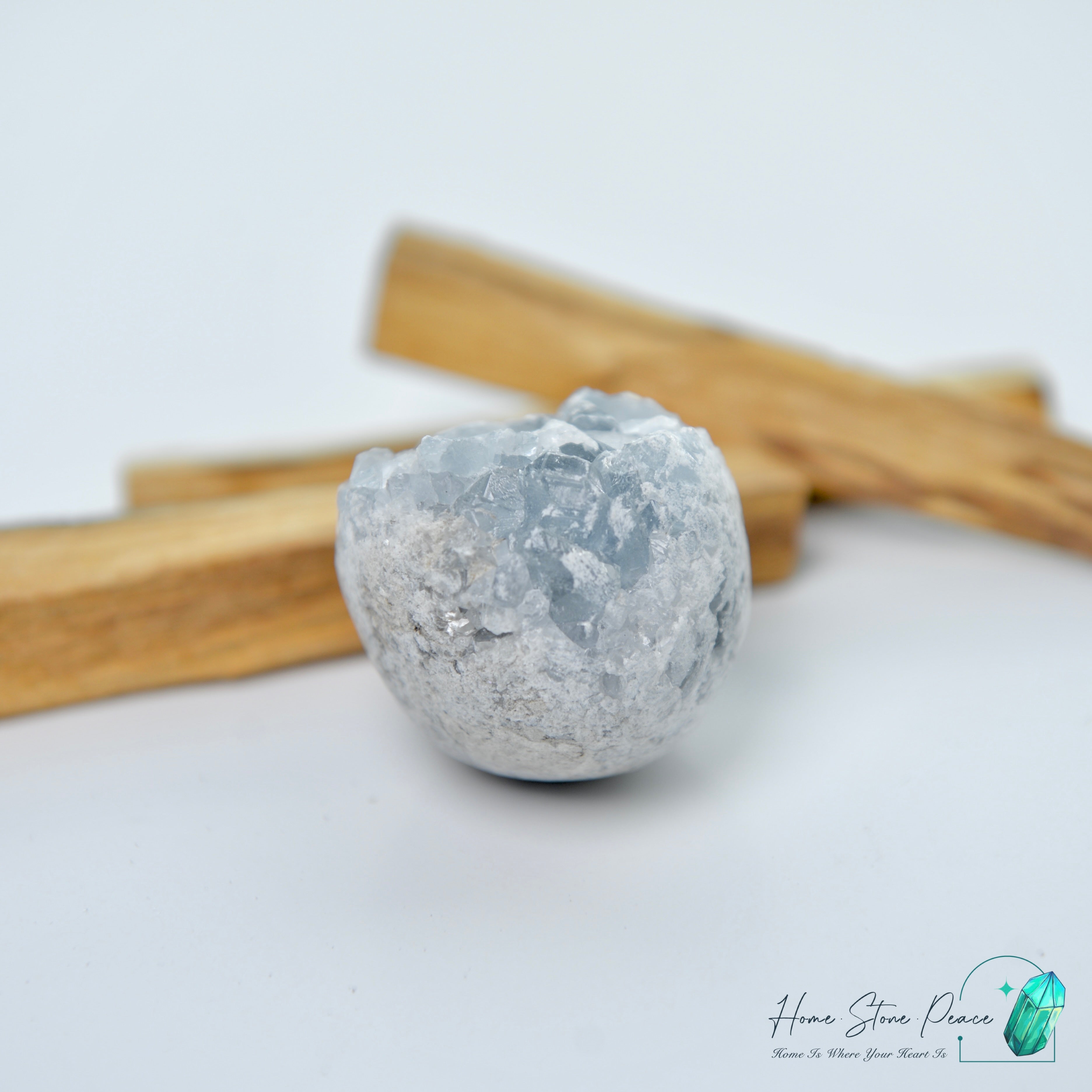 小天青石タンパク質 ベビーセレスタイトの卵