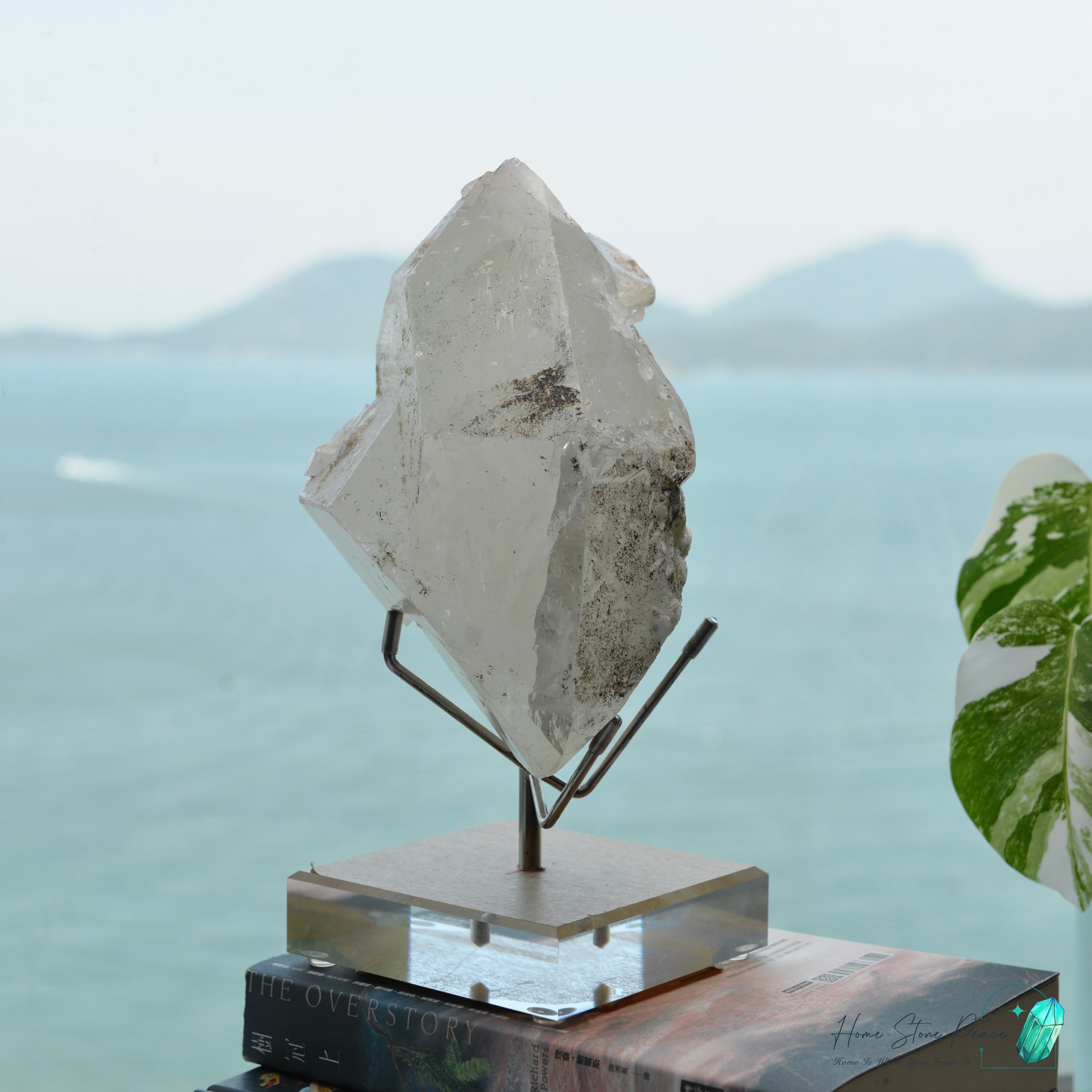 原皮西藏雙尖白水晶 生チベットダブルターミネートホワイトクォーツ