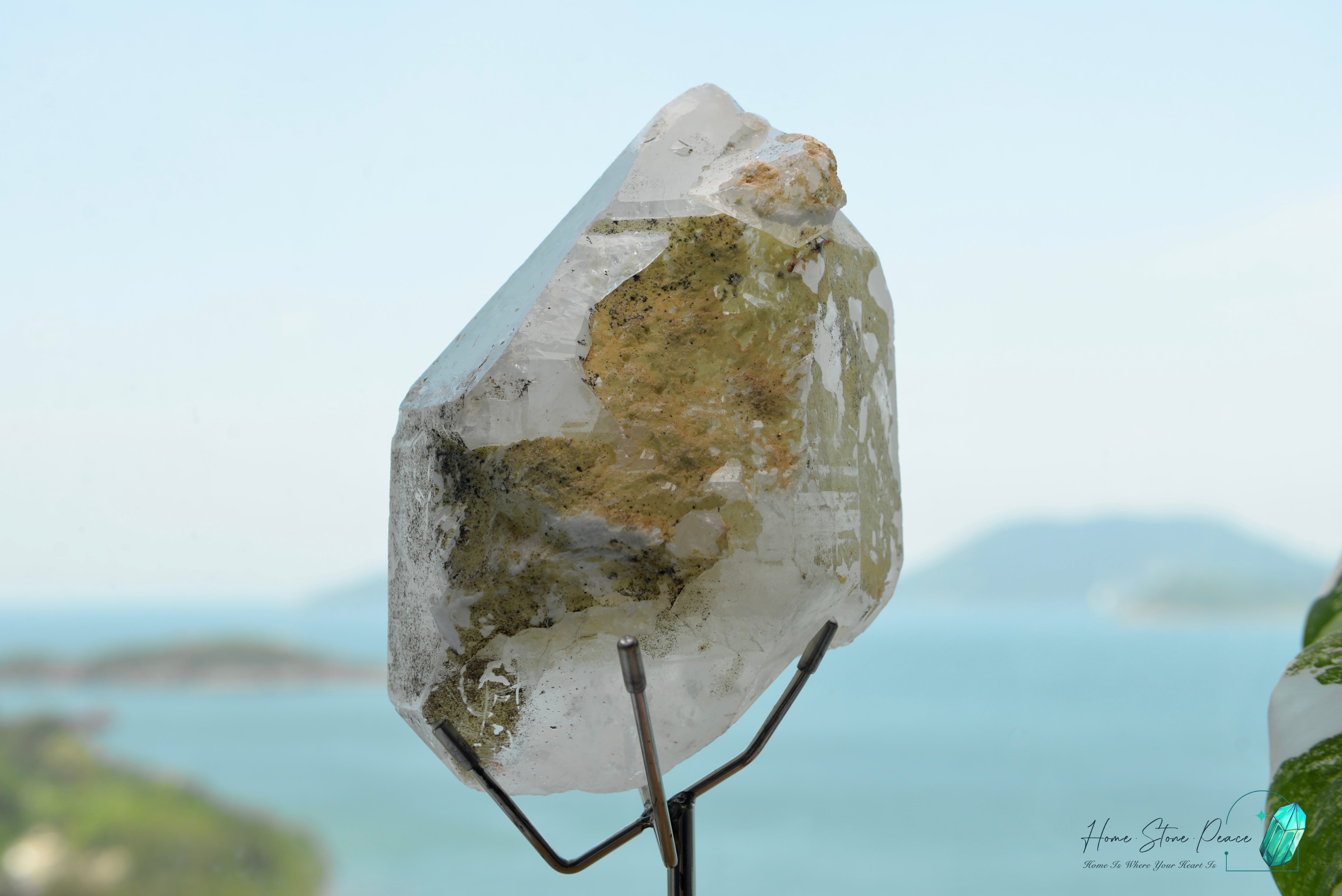 原皮西藏雙尖白水晶 生チベットダブルターミネートホワイトクォーツ