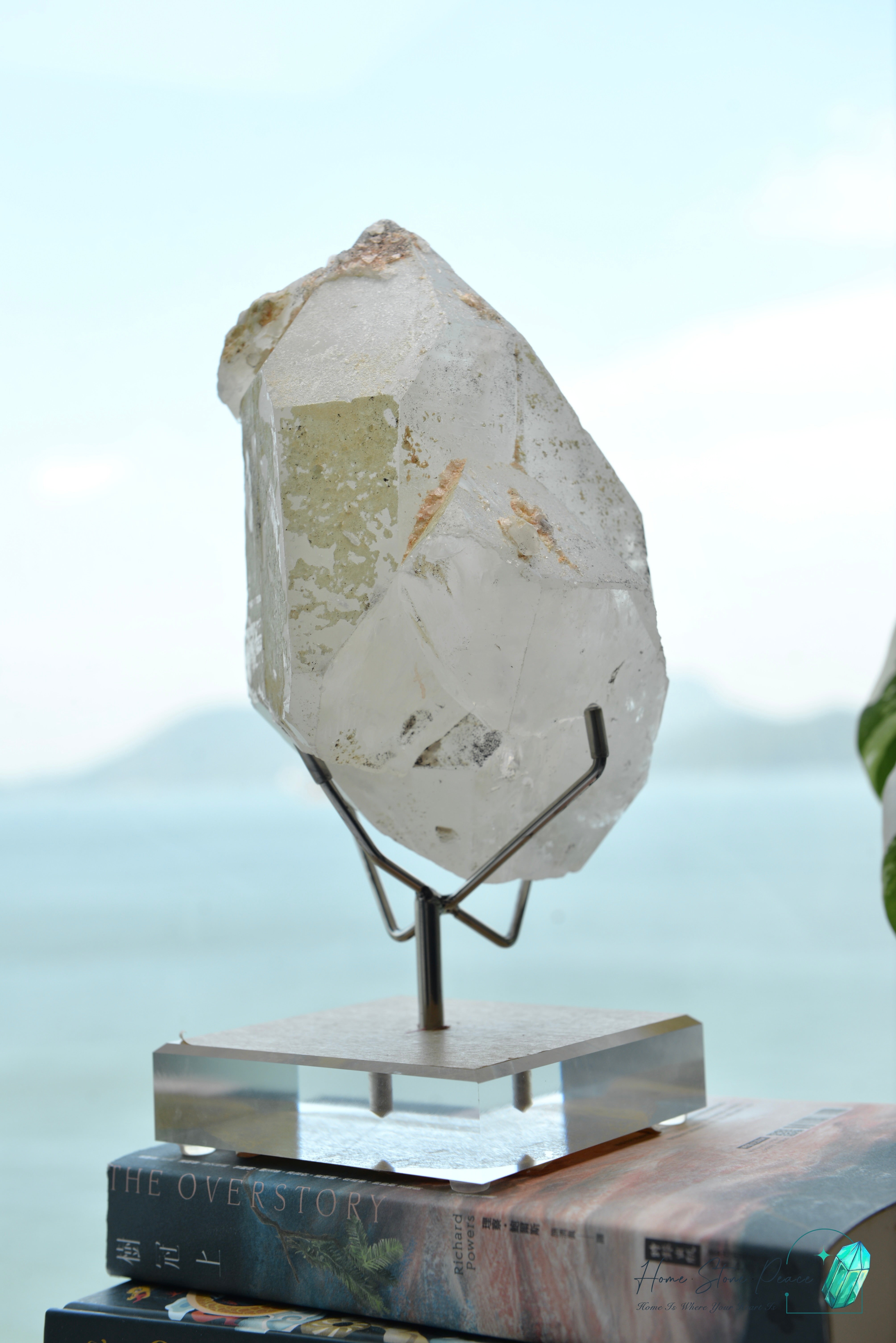 原皮西藏雙尖白水晶 生チベットダブルターミネートホワイトクォーツ