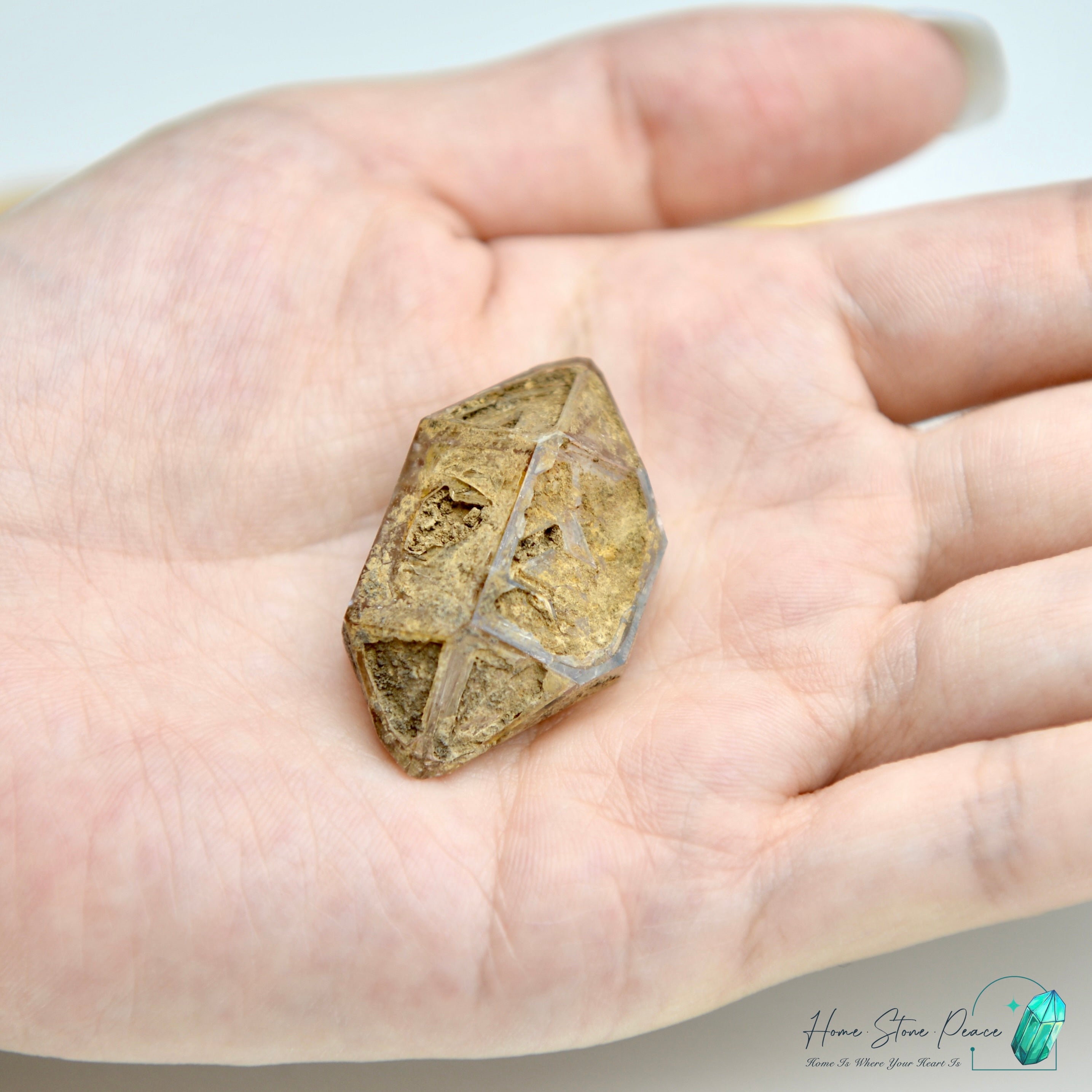 黃泥骨格水晶 イエローマッドスケルタルクォーツ