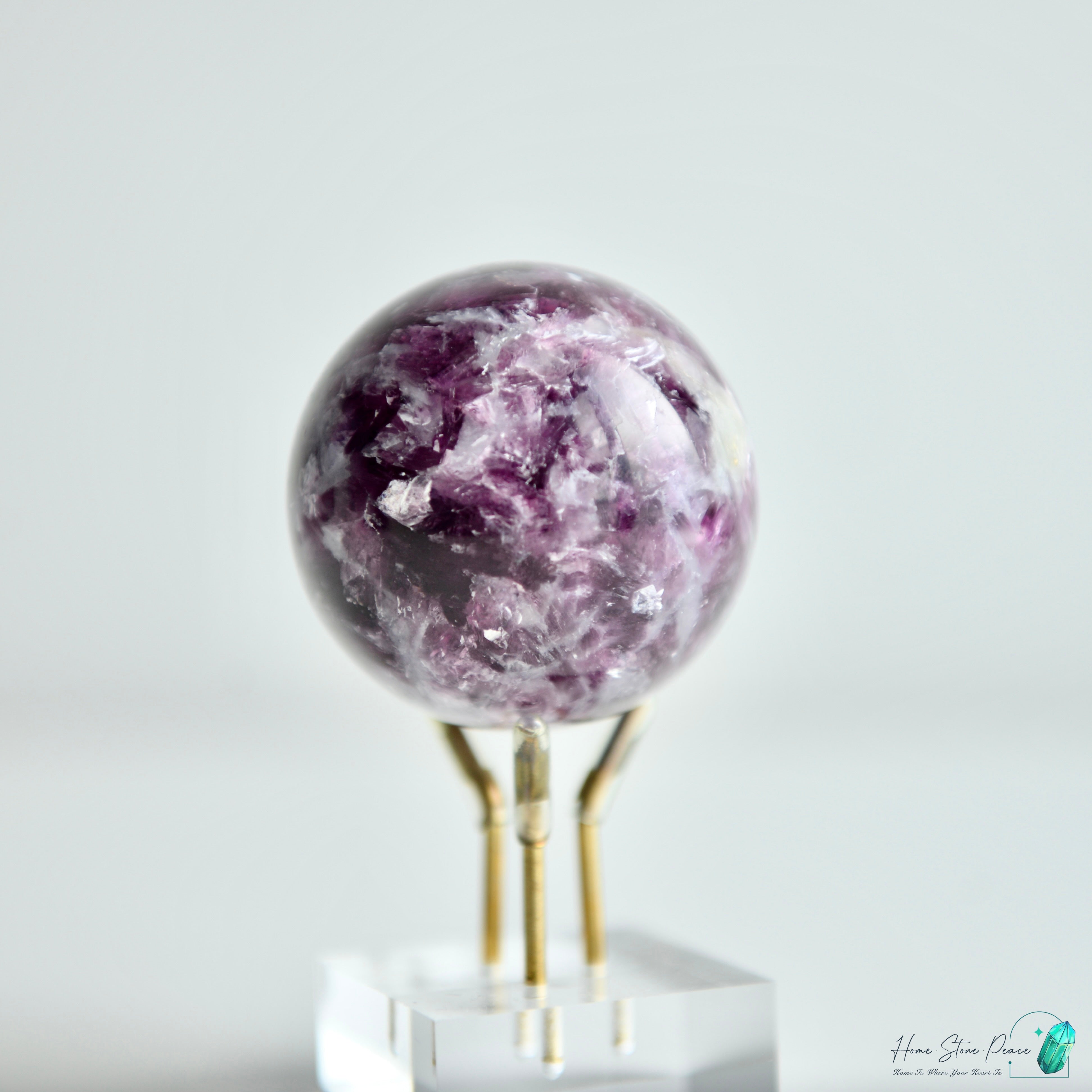 紫雲母球 Purple Mica Sphere