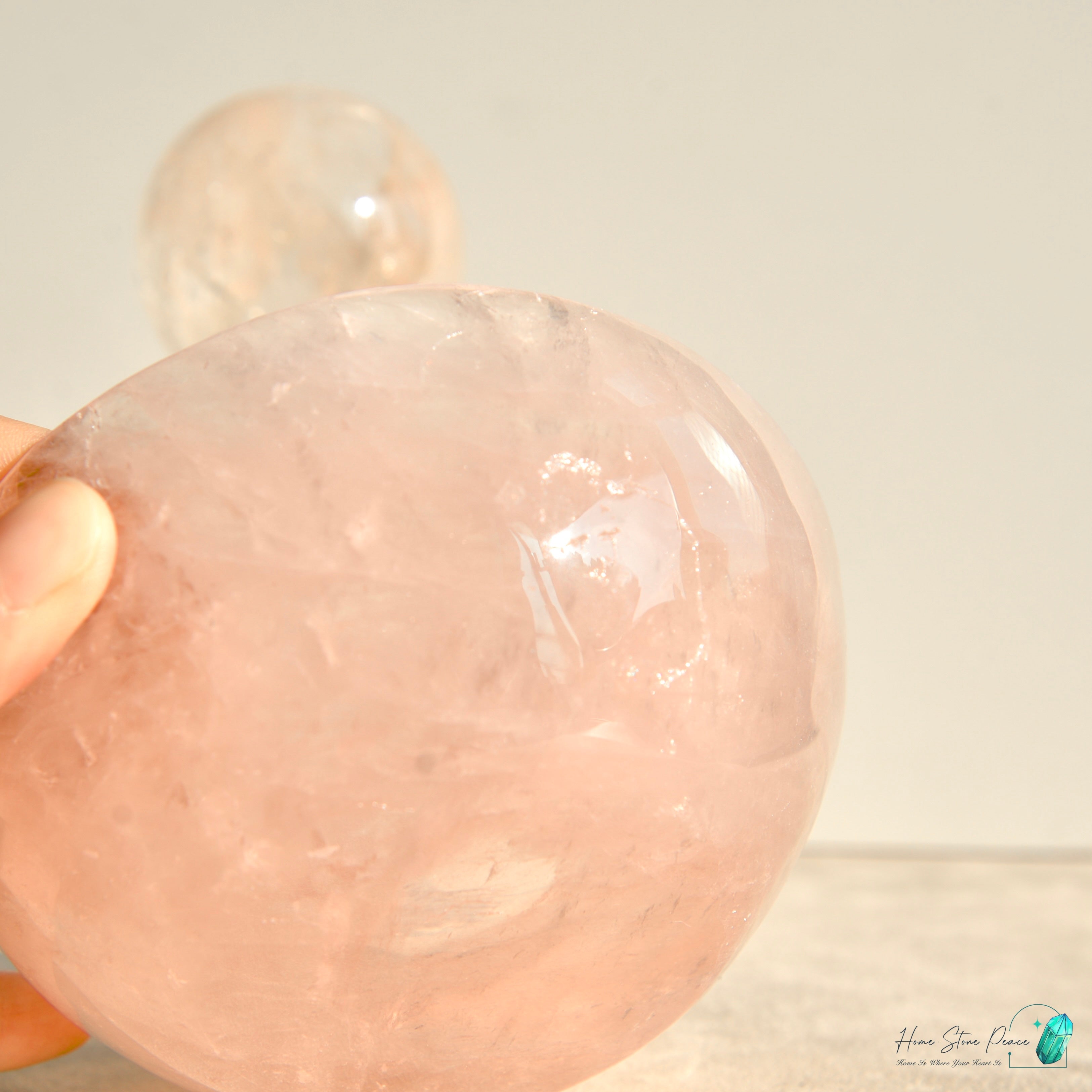 粉紅水晶碗 Rose Quartz Bowl