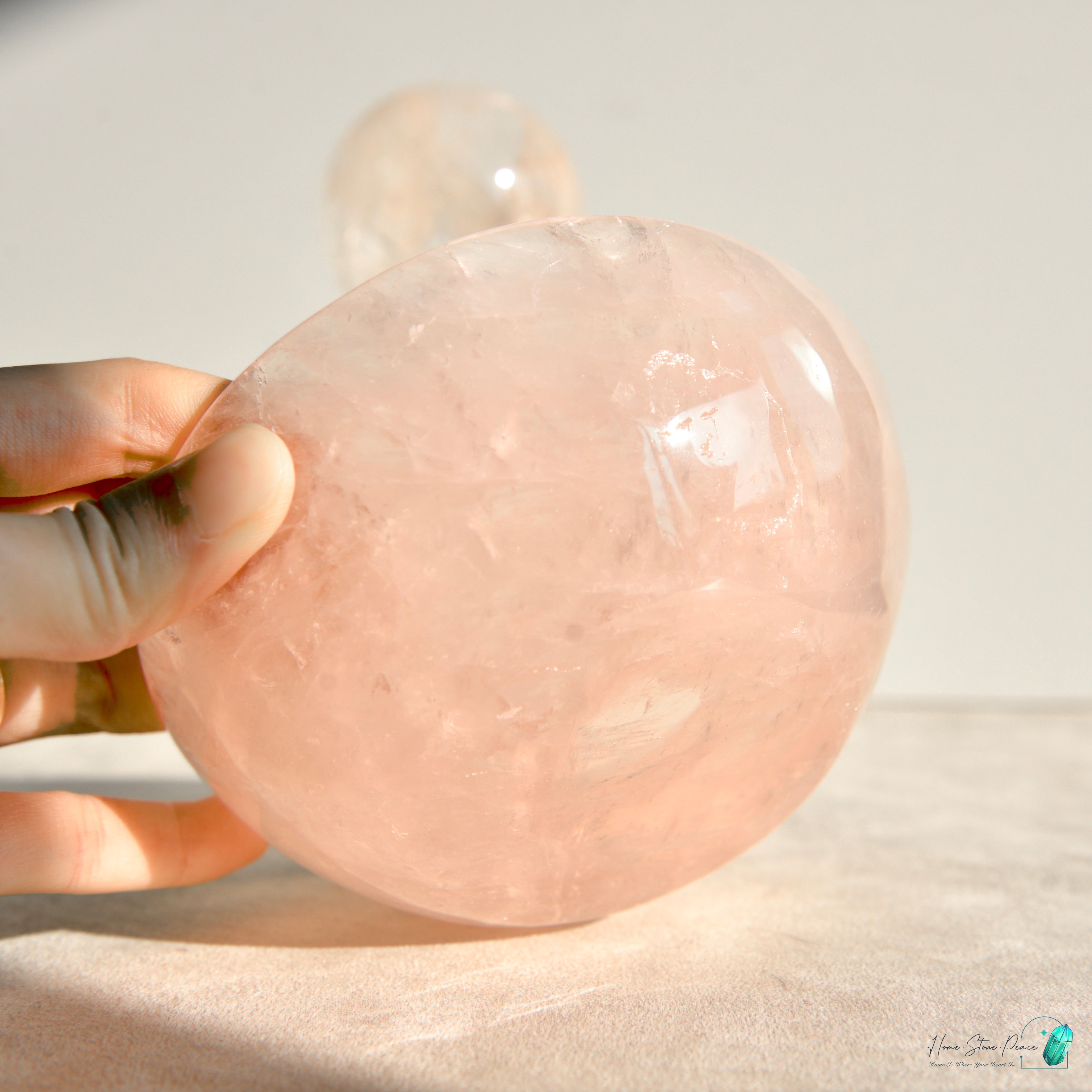 粉紅水晶碗 Rose Quartz Bowl