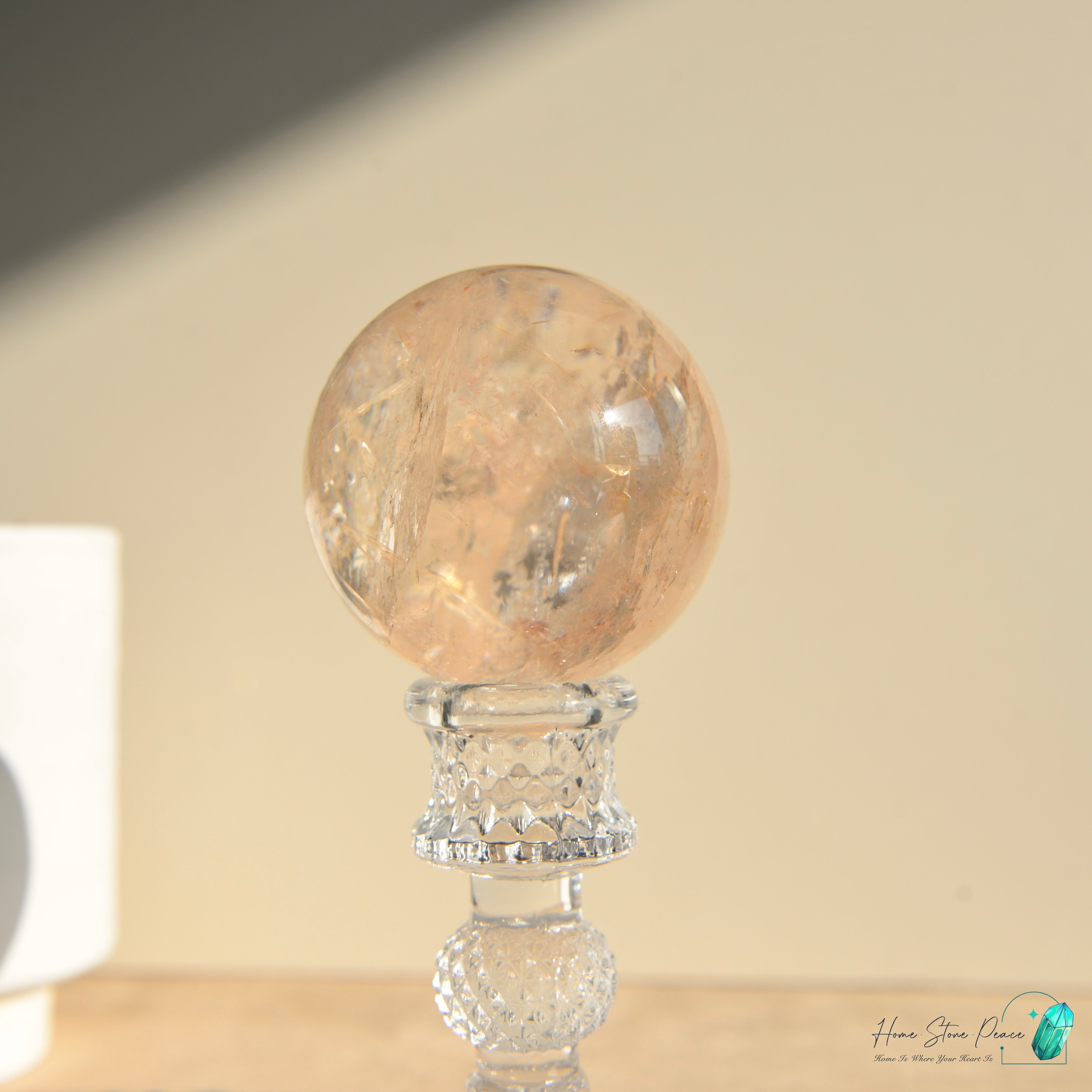 精品粉紅膠花球 Premium Pink Hematoid Sphere