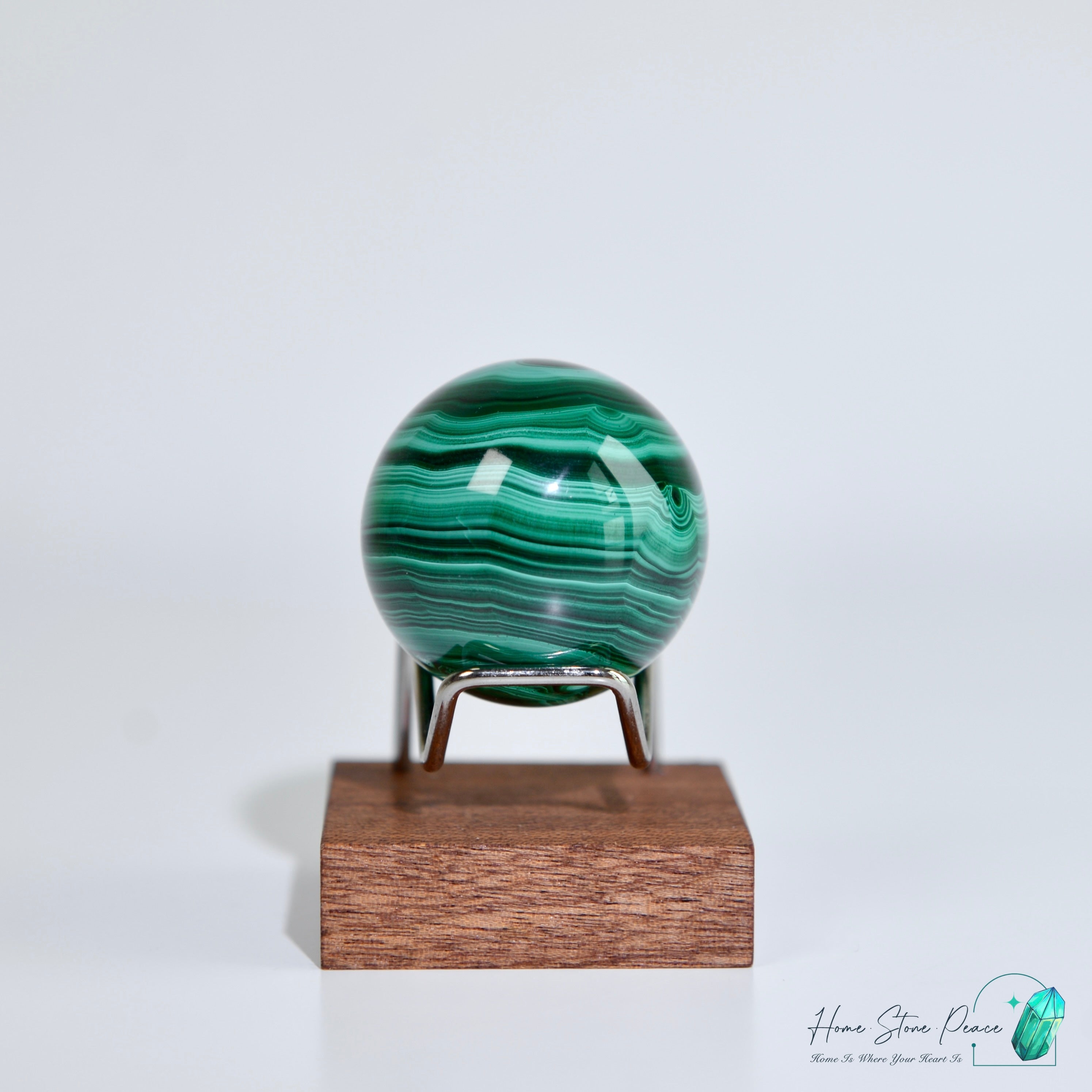 孔雀石石球マラカイト球