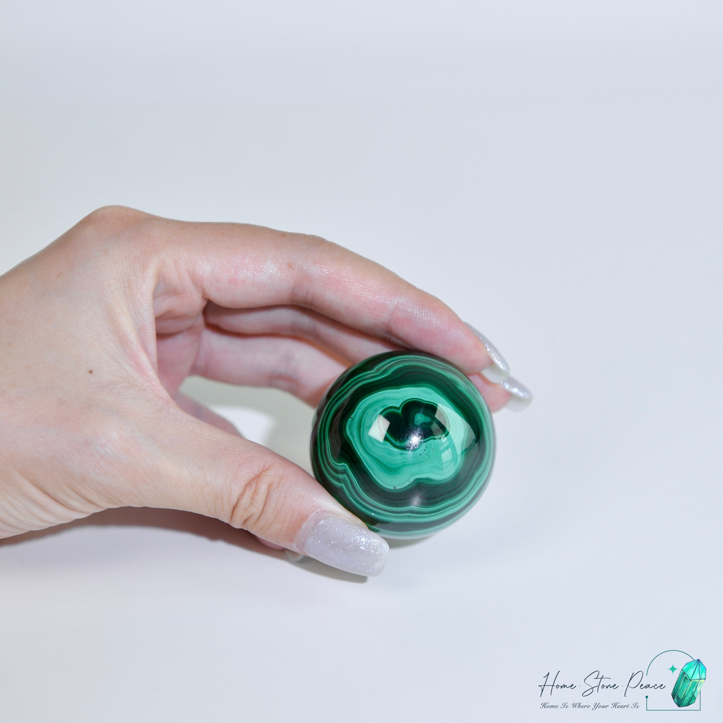 孔雀石石球マラカイト球