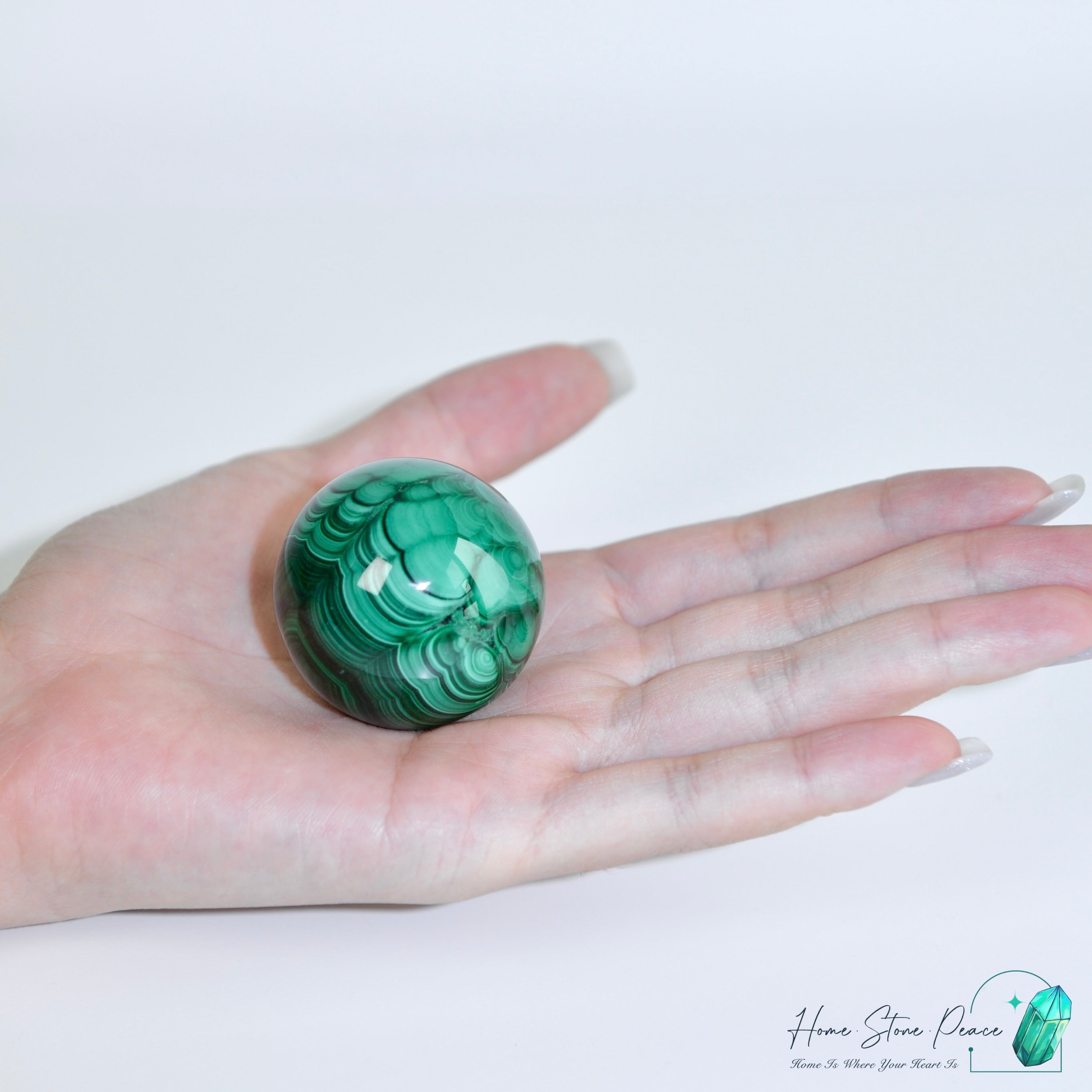 孔雀石石球マラカイト球