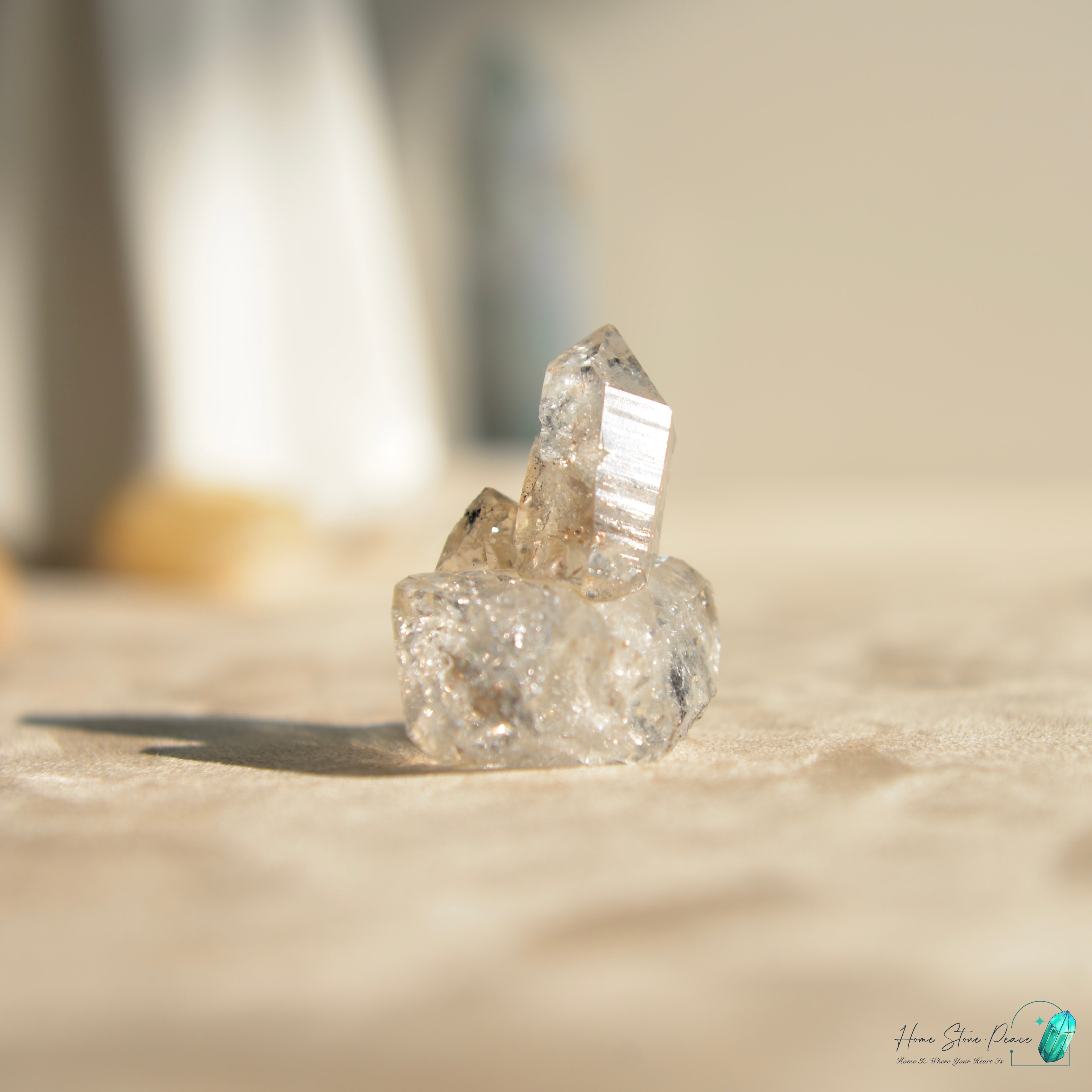 美國紐約赫基蒙鑽石晶簇 New York Herkimer Diamond Cluster