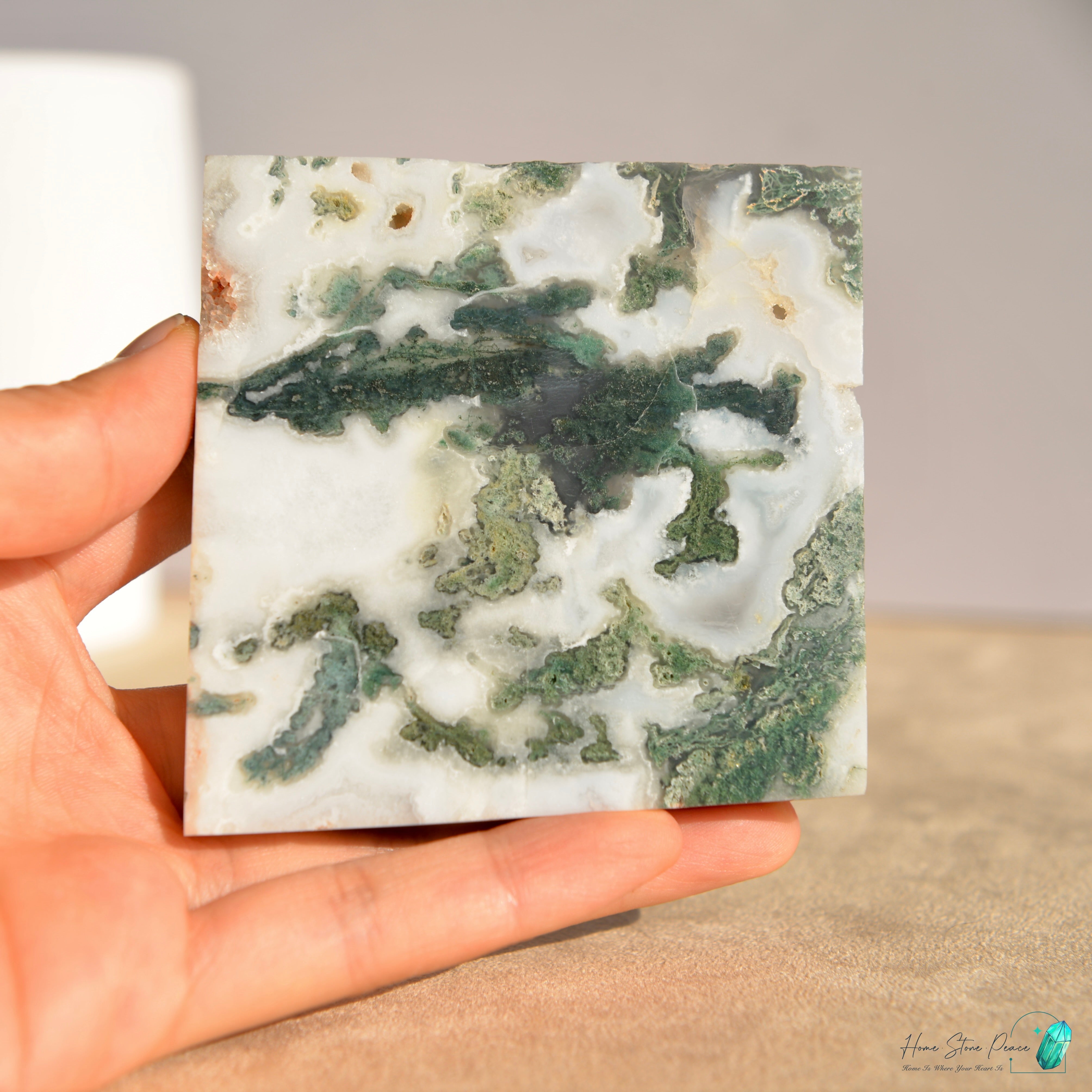 水草瑪瑙片 Moss Agate Slab