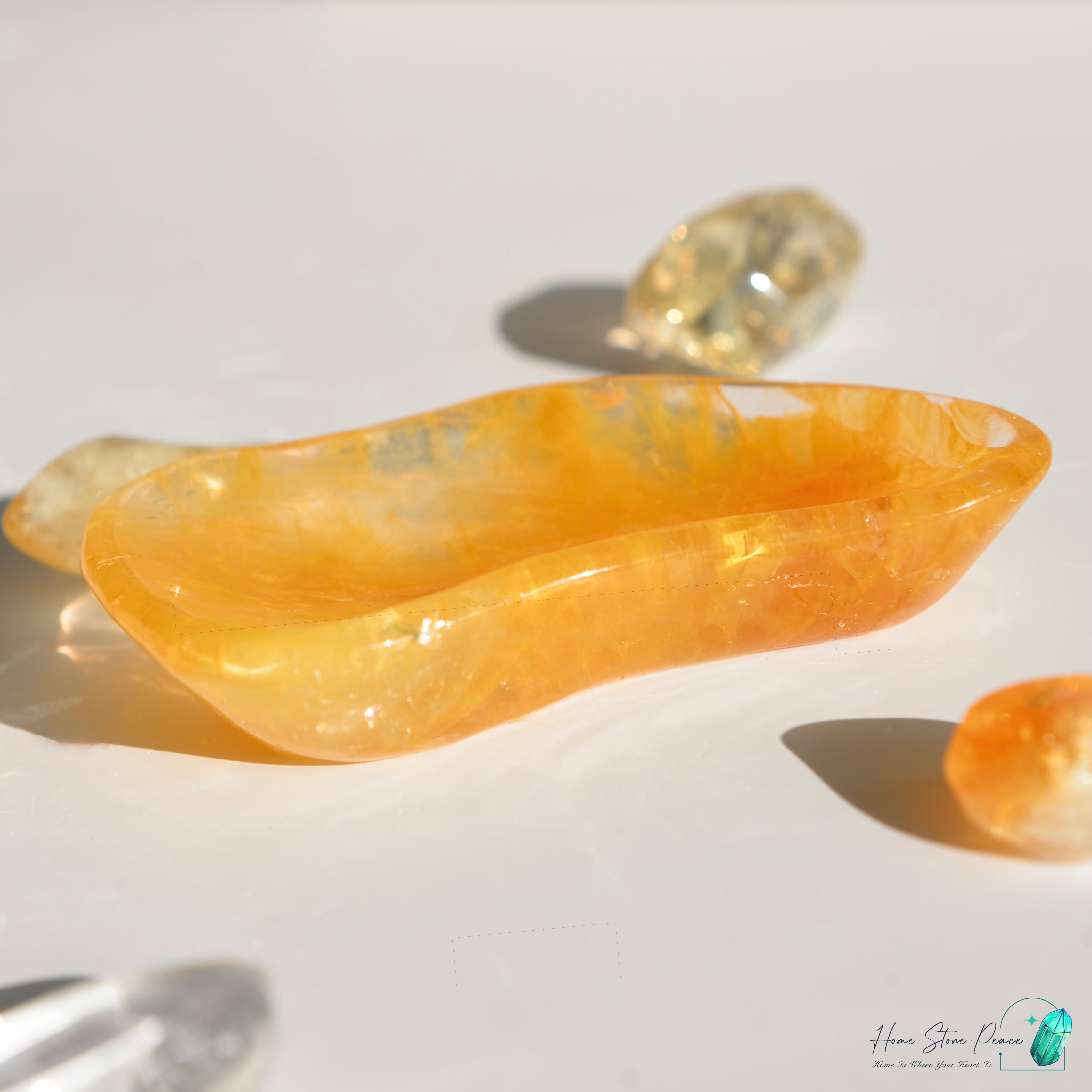 黃金療癒者水晶小碟 Golden Healer Trinket Dish