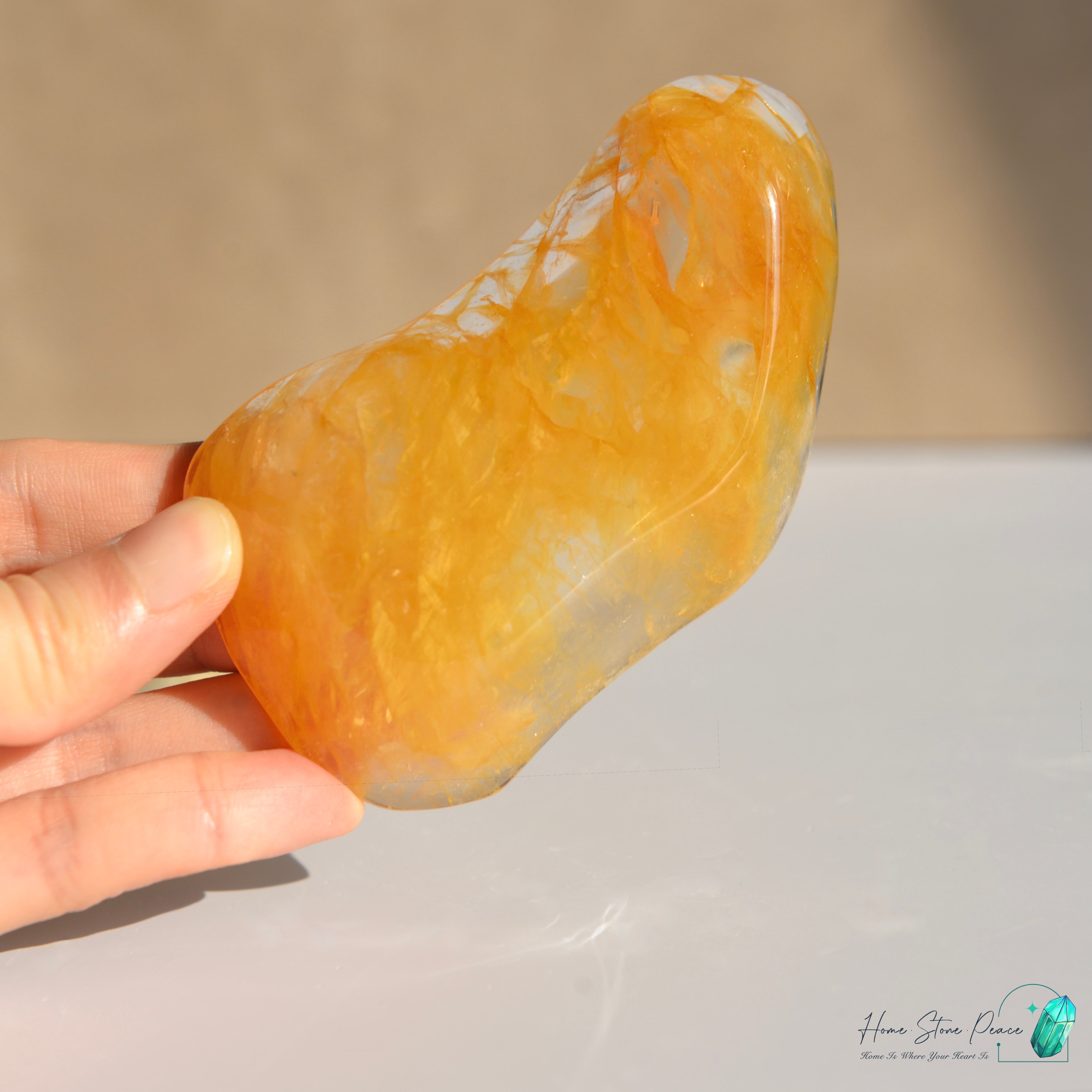黃金療癒者水晶小碟 Golden Healer Trinket Dish